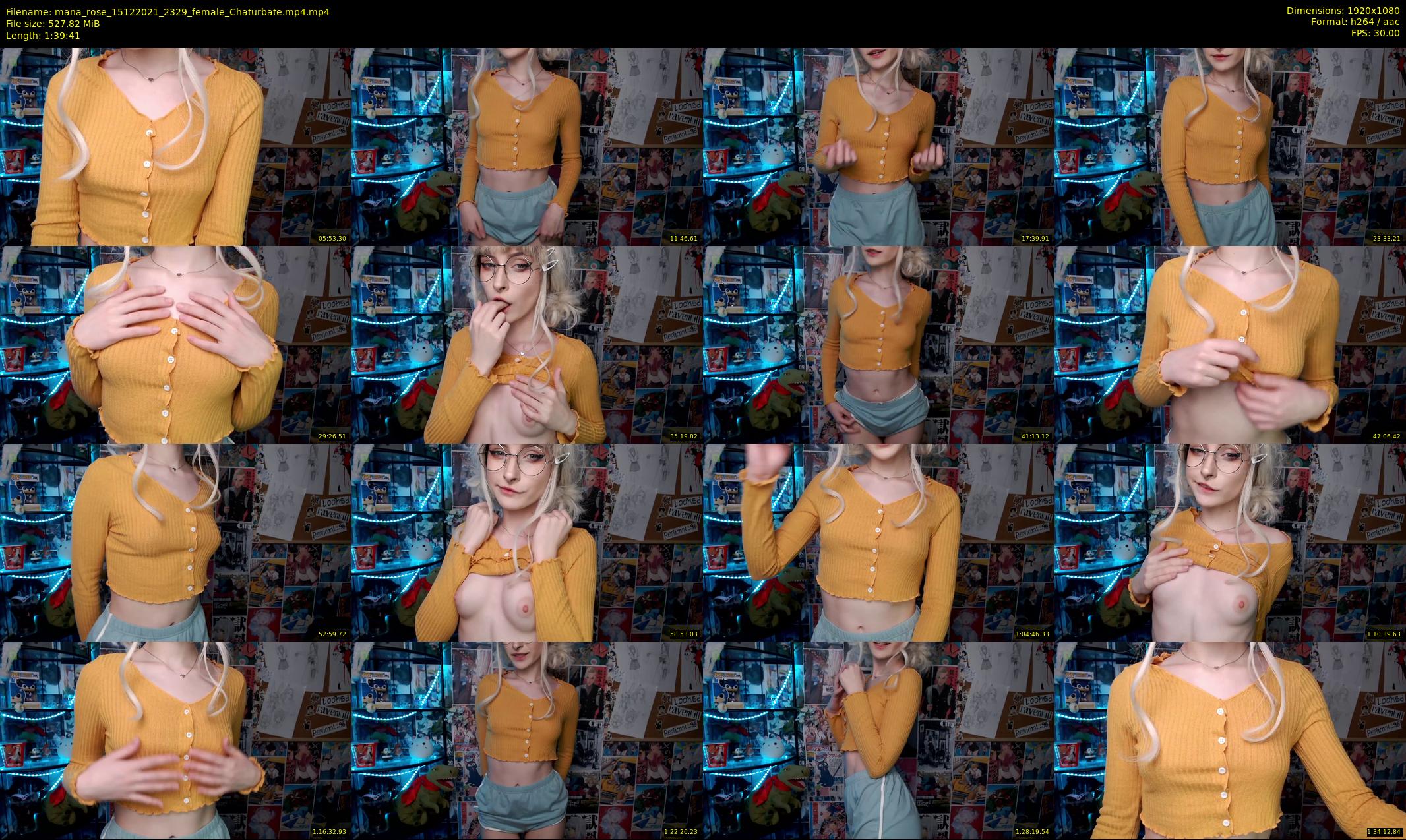 mana_rose — 100 minute Chaturbate female cam show recording, 1080p, Dec 15, 2021