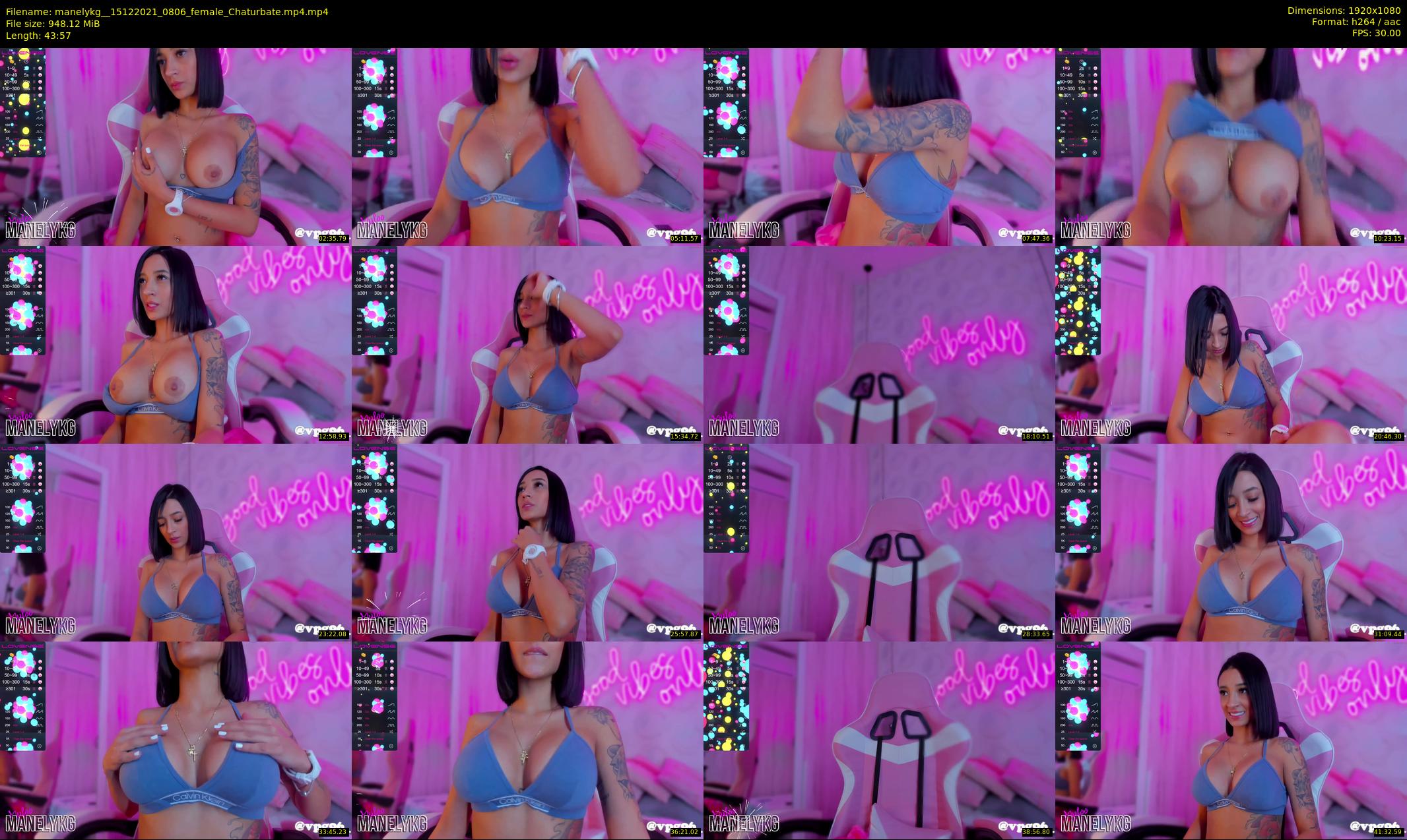 manelykg_ — 44 minute Chaturbate female cam show recording, 1080p, Dec 15, 2021