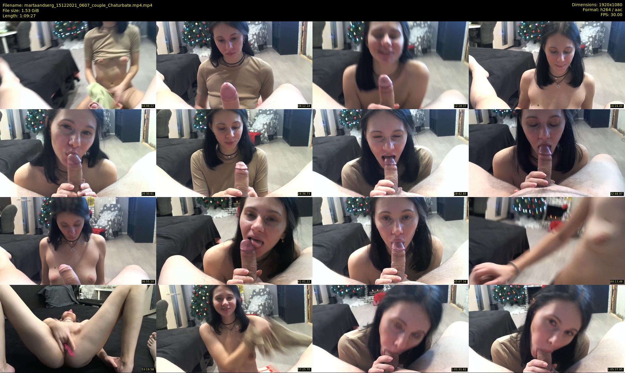 martaandserg — 70 minute Chaturbate female cam show recording, 1080p, Dec 15, 2021