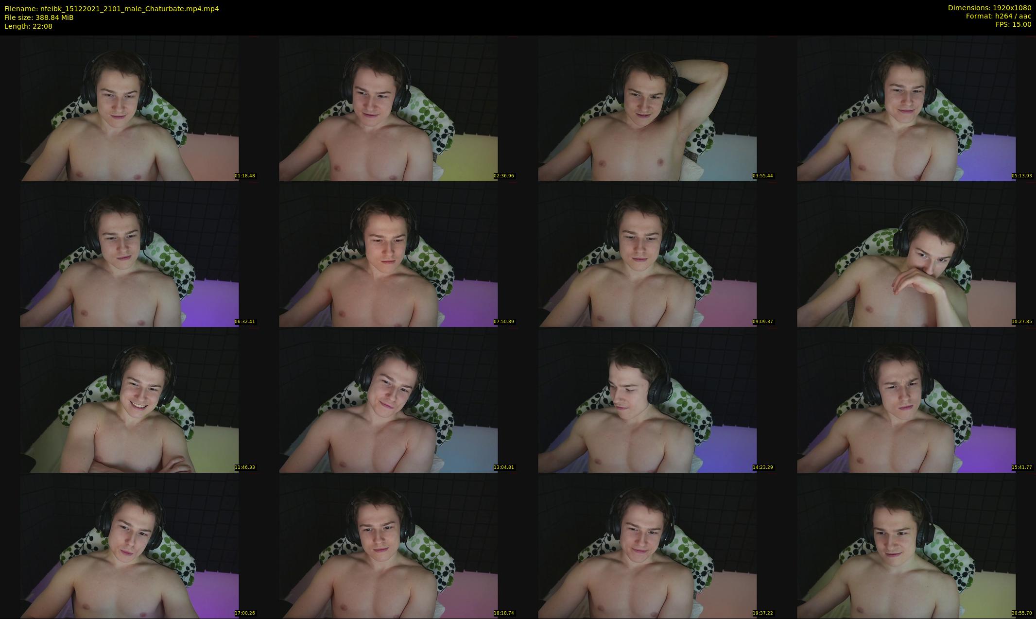 nfeibk — 23 minute Chaturbate male cam show recording, 1080p, Dec 15, 2021