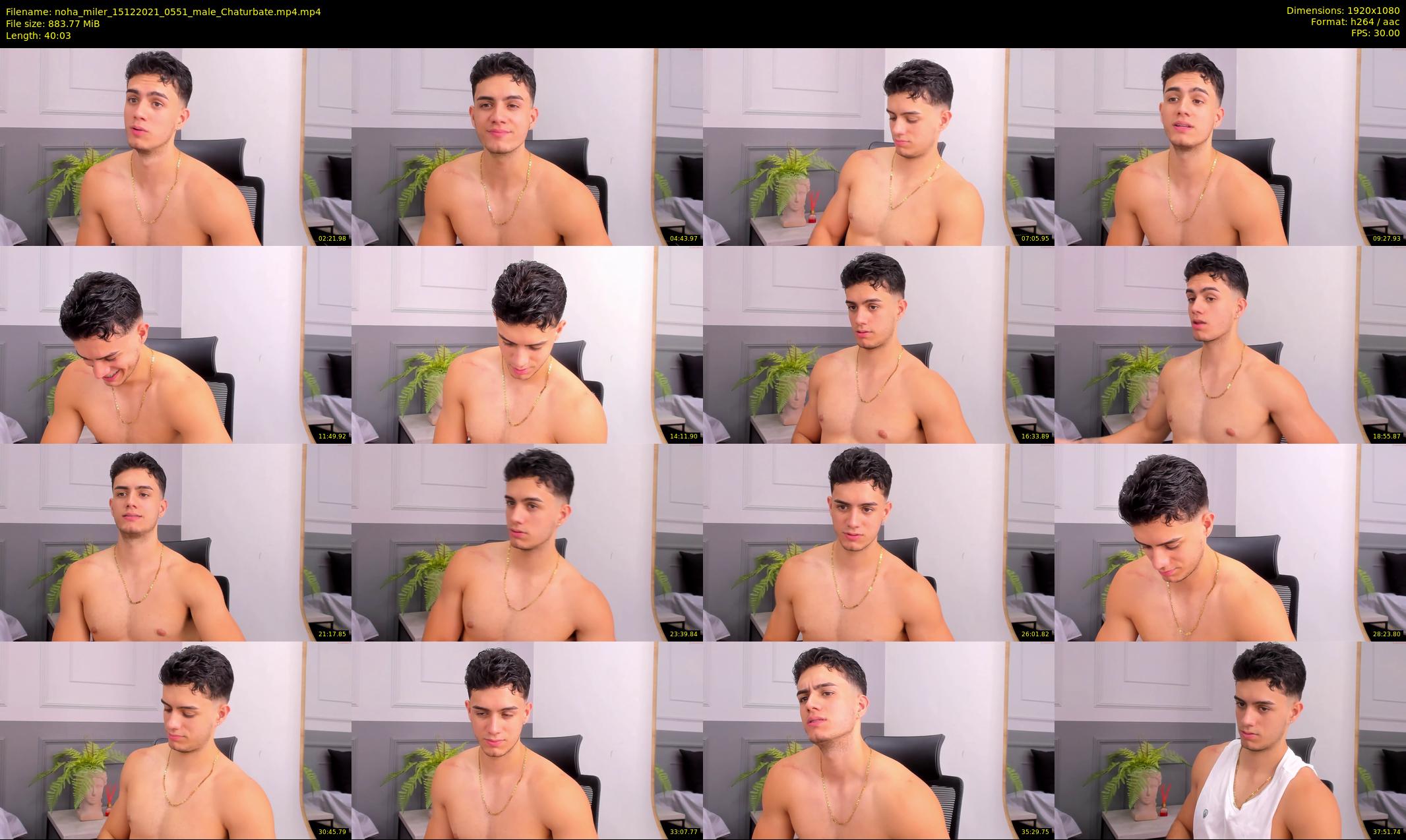 noha_miler — 41 minute Chaturbate male cam show recording, 1080p, Dec 15, 2021