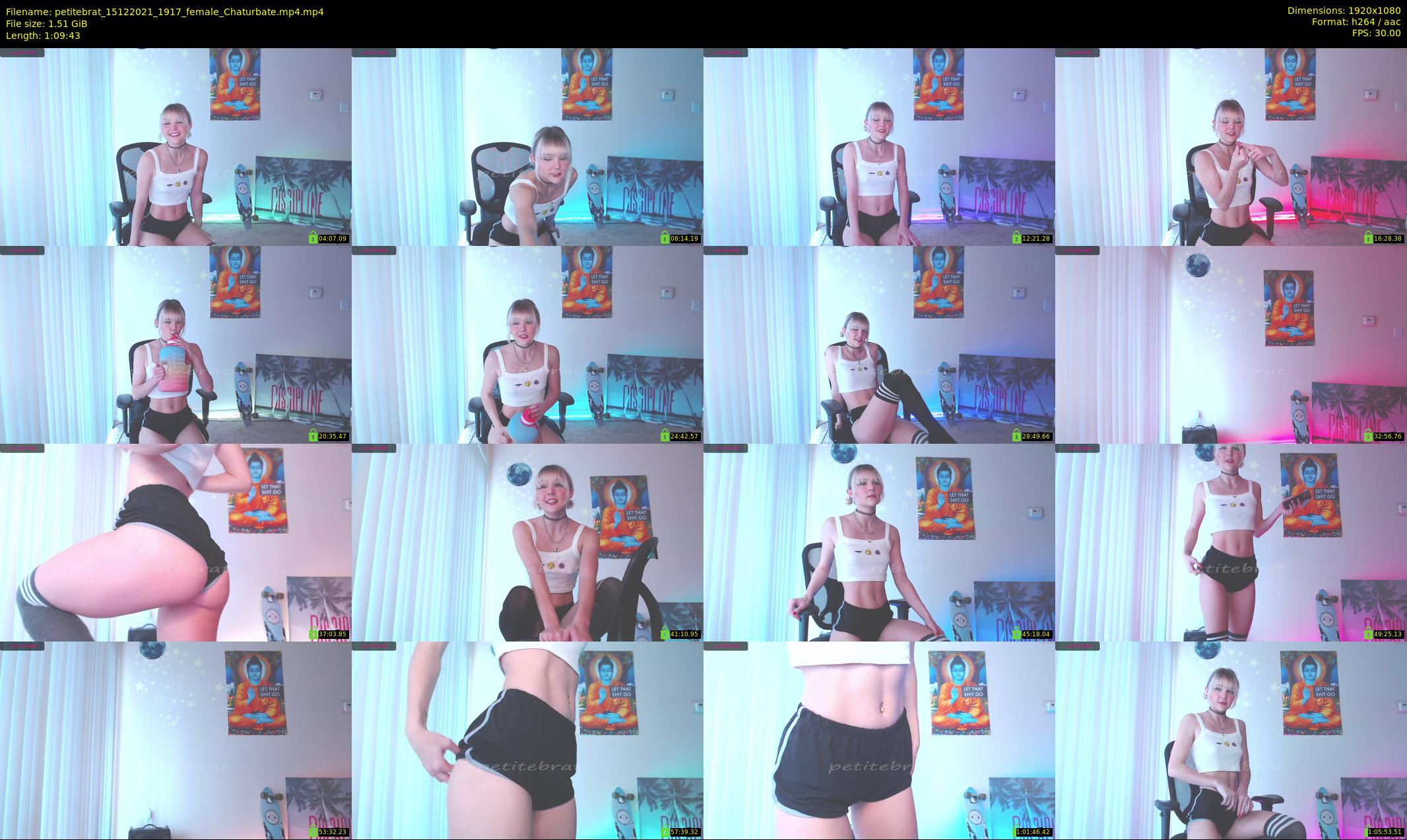 petitebrat — 70 minute Chaturbate female cam show recording, 1080p, Dec 15, 2021