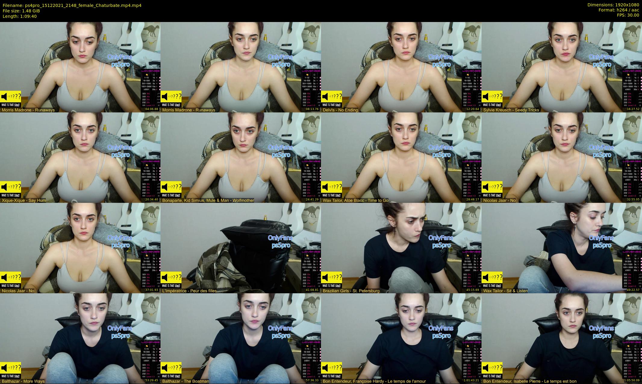 ps4pro — 70 minute Chaturbate female cam show recording, 1080p, Dec 15, 2021