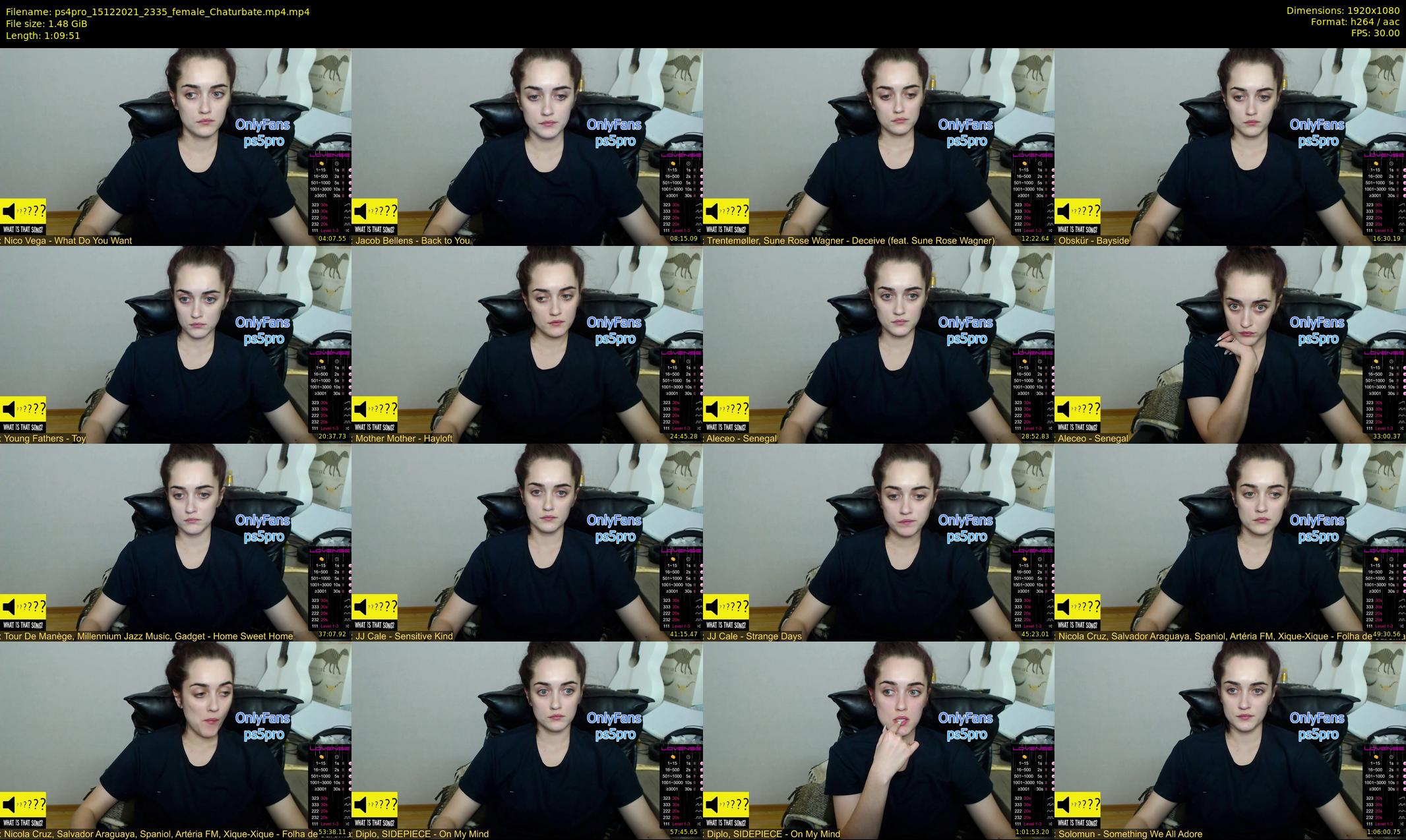 ps4pro — 70 minute Chaturbate female cam show recording, 1080p, Dec 15, 2021