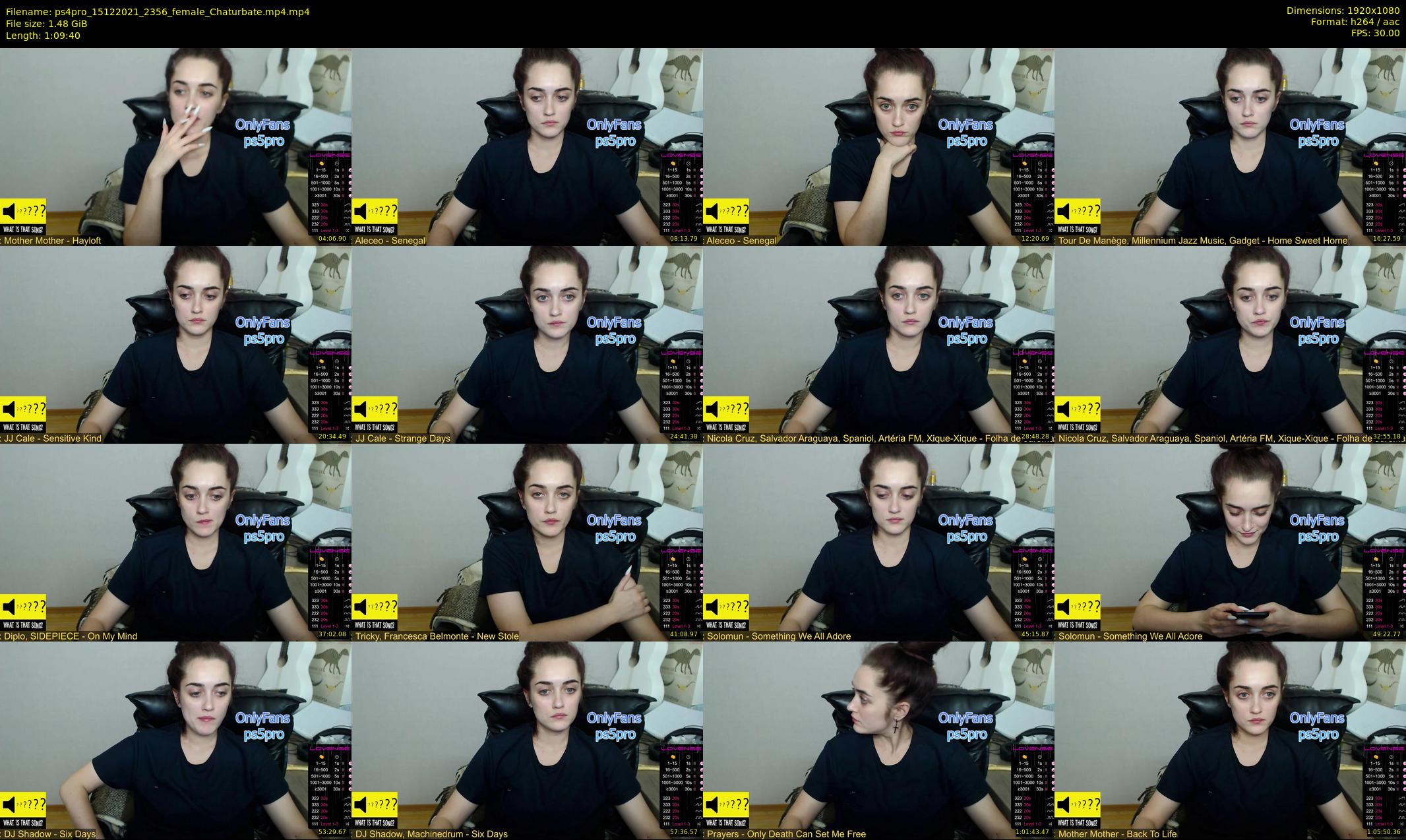 ps4pro — 70 minute Chaturbate female cam show recording, 1080p, Dec 15, 2021