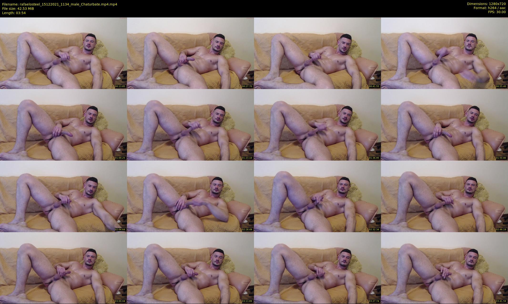 rafaelosteel — 4 minute Chaturbate male cam show recording, 720p, Dec 15, 2021