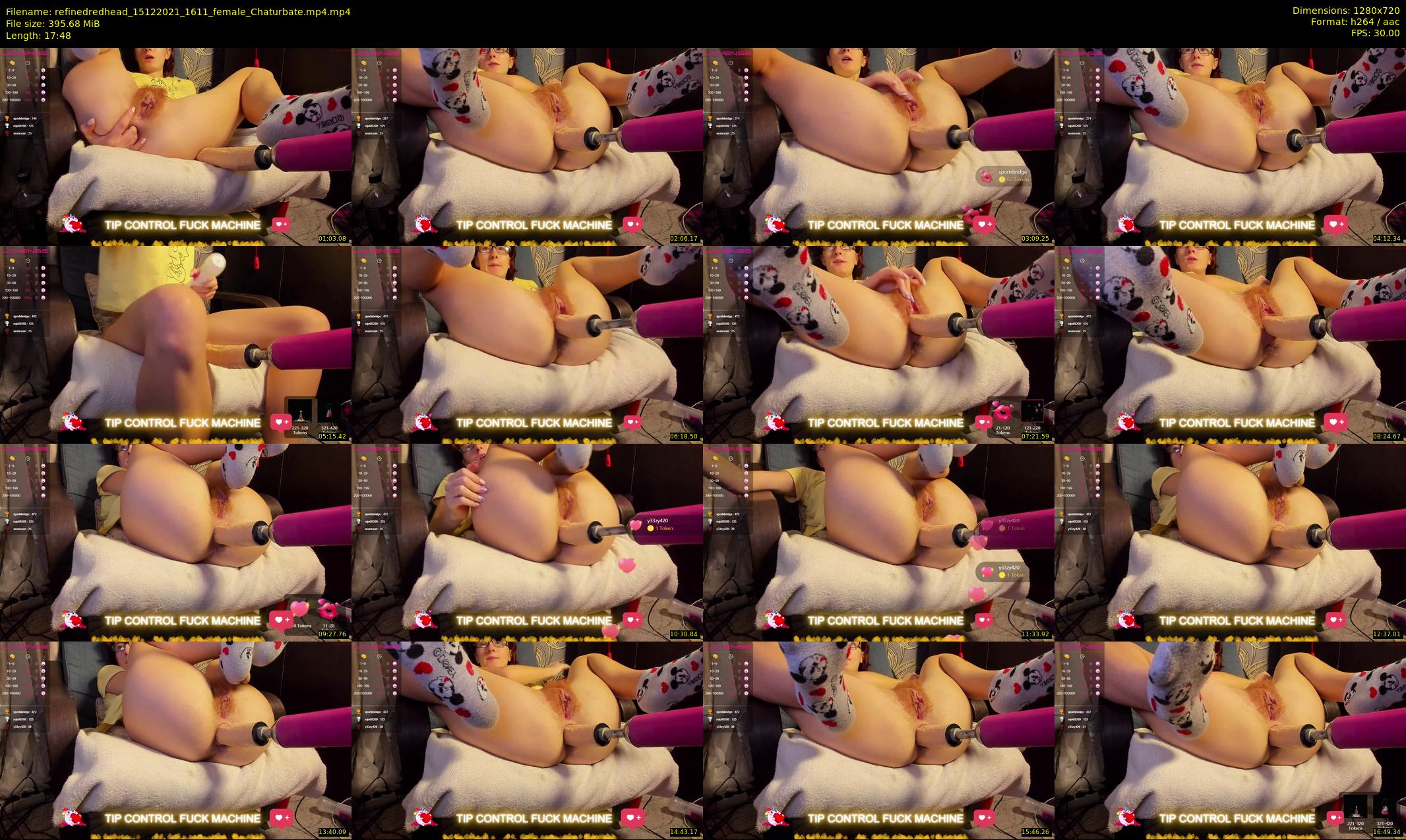 refinedredhead — 18 minute Chaturbate female cam show recording, 720p, Dec 15, 2021