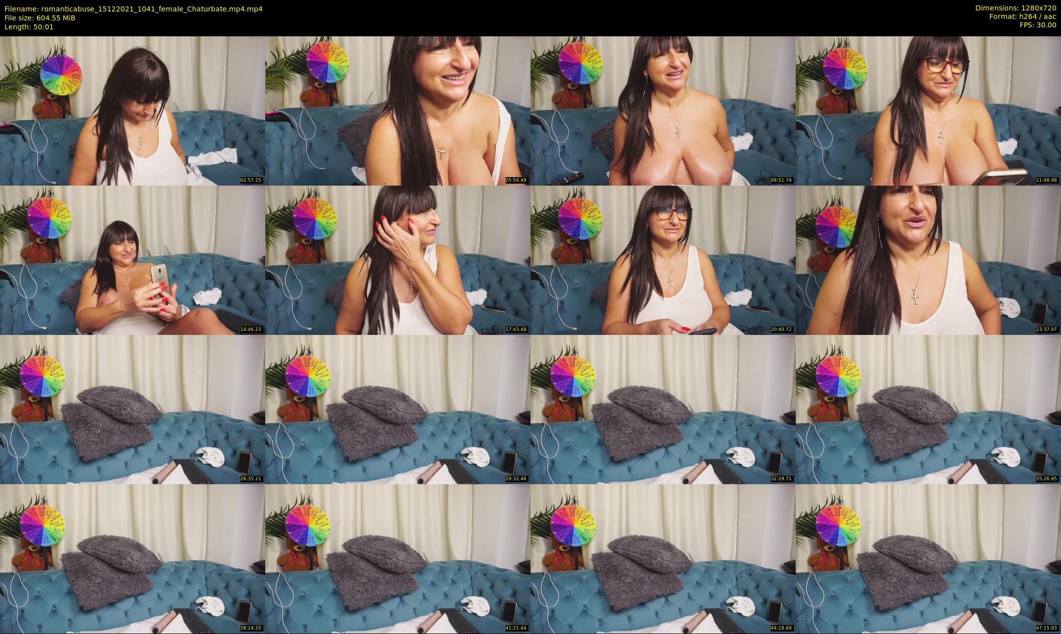romanticabuse — 51 minute Chaturbate female cam show recording, 720p, Dec 15, 2021