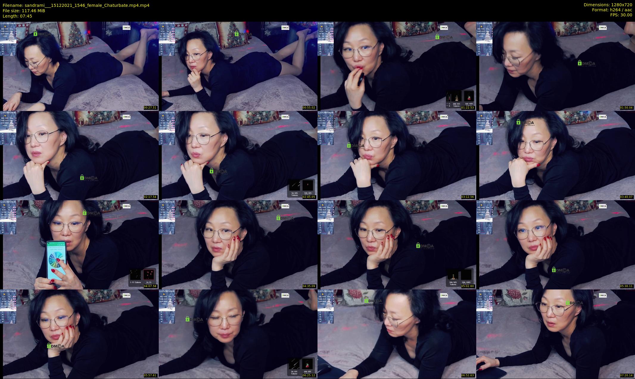 sandrami__ — 8 minute Chaturbate female cam show recording, 720p, Dec 15, 2021