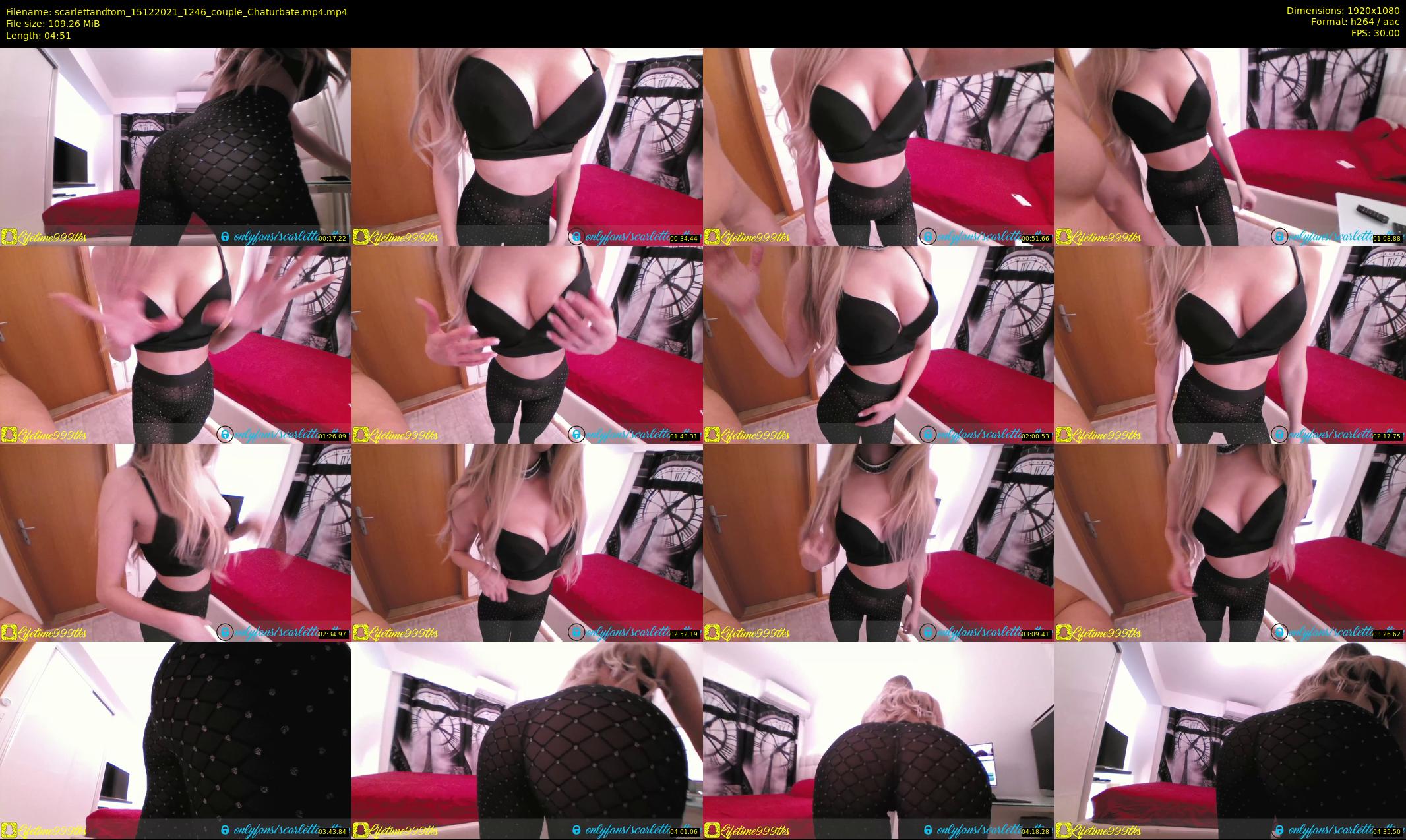 scarlettandtom — 5 minute Chaturbate couple cam show recording, 1080p, Dec 15, 2021