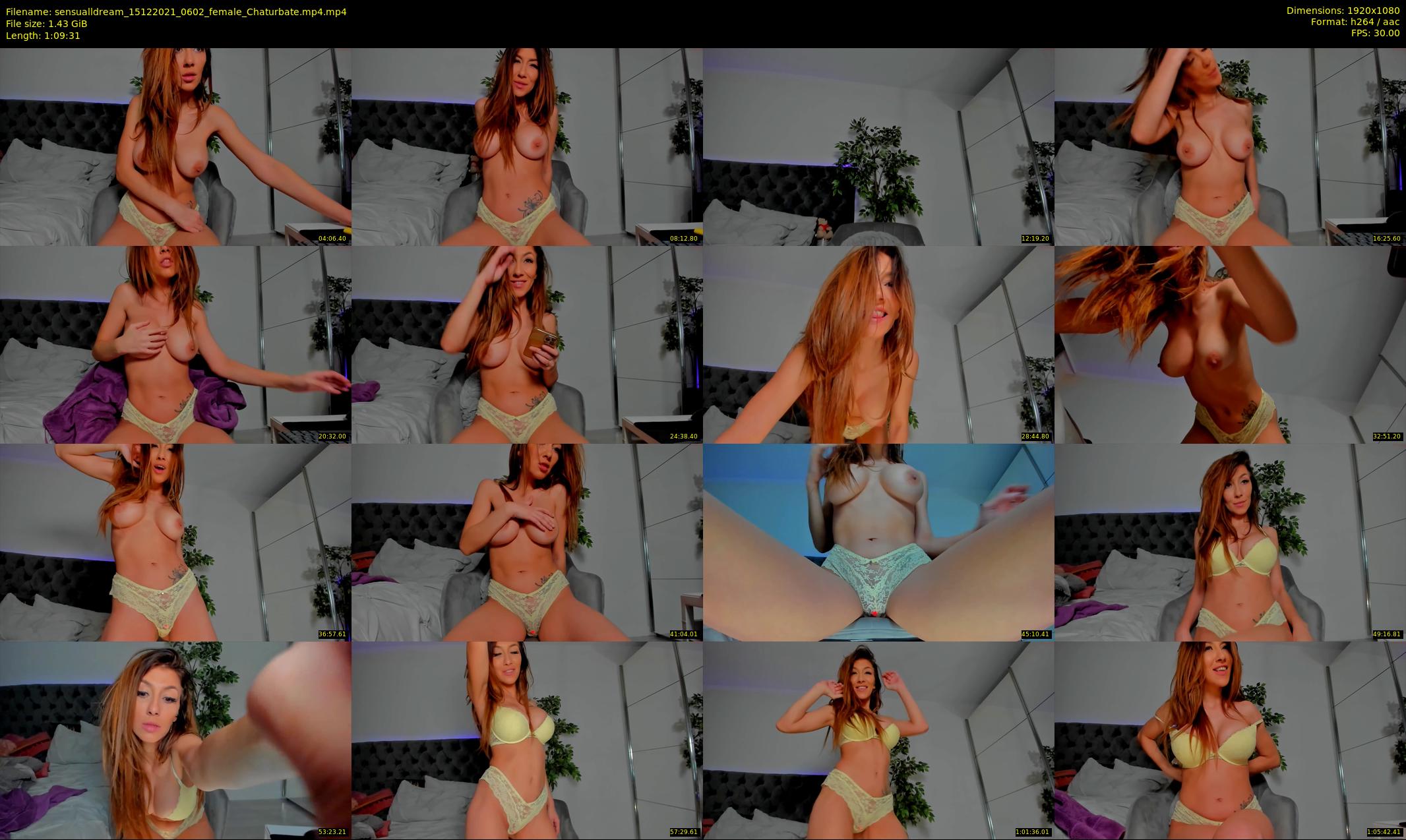 sensualldream — 70 minute Chaturbate female cam show recording, 1080p, Dec 15, 2021