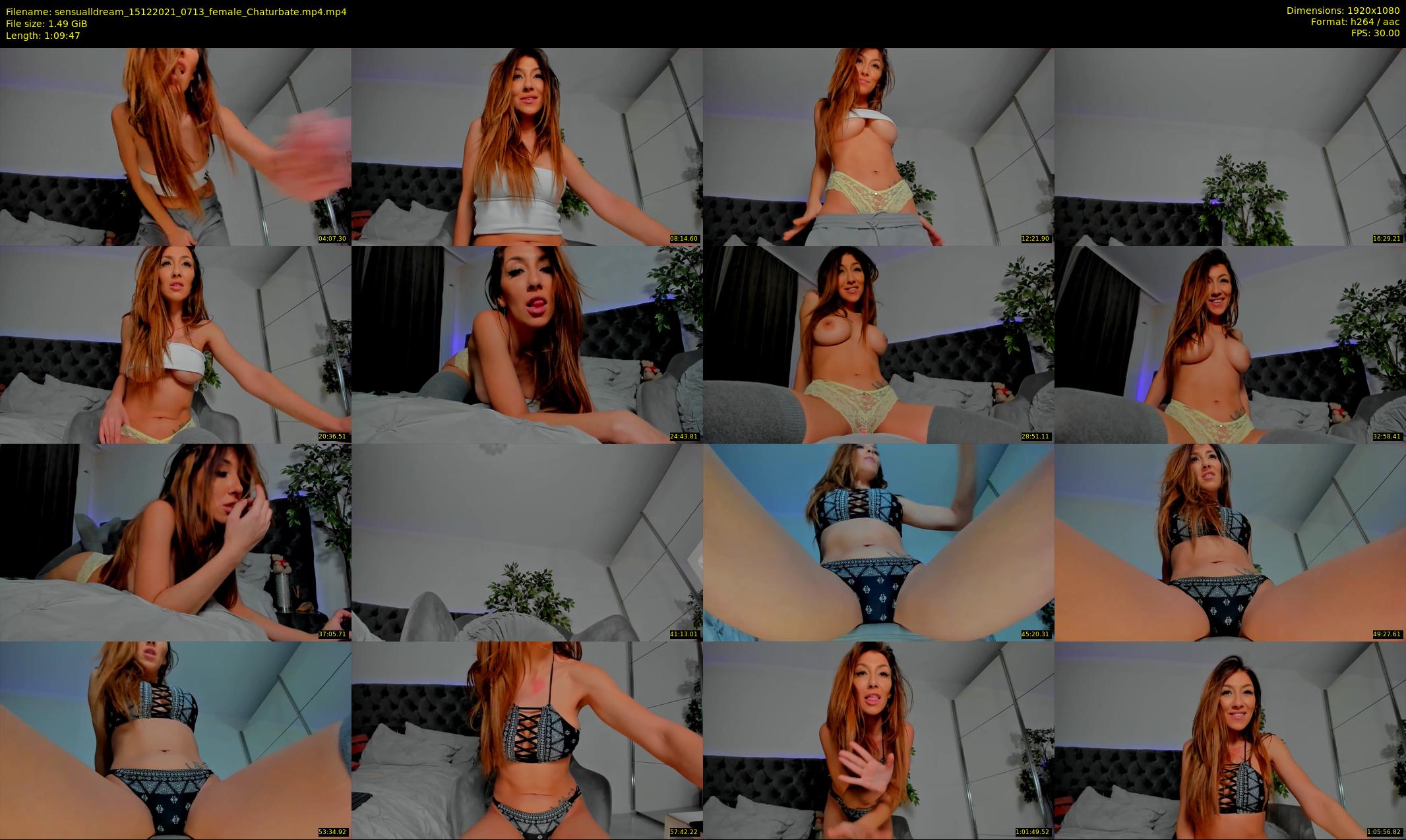 sensualldream — 70 minute Chaturbate female cam show recording, 1080p, Dec 15, 2021