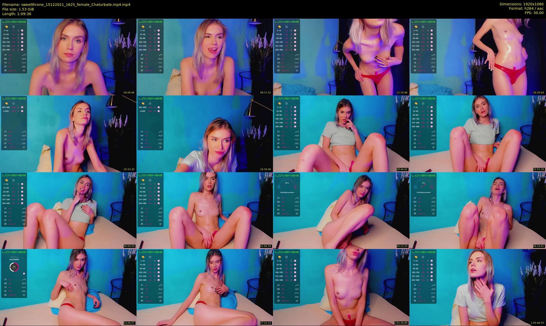 sweetthrone — 70 minute Chaturbate couple cam show recording, 1080p, Dec 15, 2021