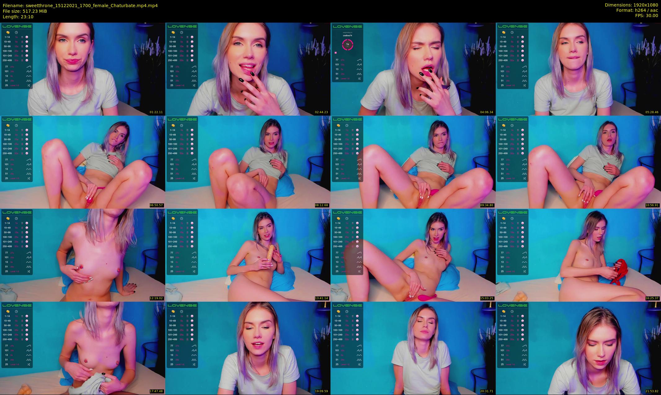 sweetthrone — 24 minute Chaturbate couple cam show recording, 1080p, Dec 15, 2021