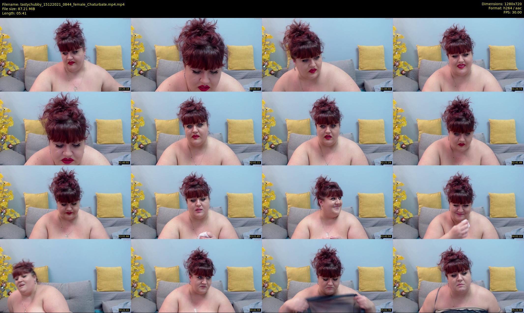 tastychubby — 6 minute Chaturbate female cam show recording, 720p, Dec 15, 2021