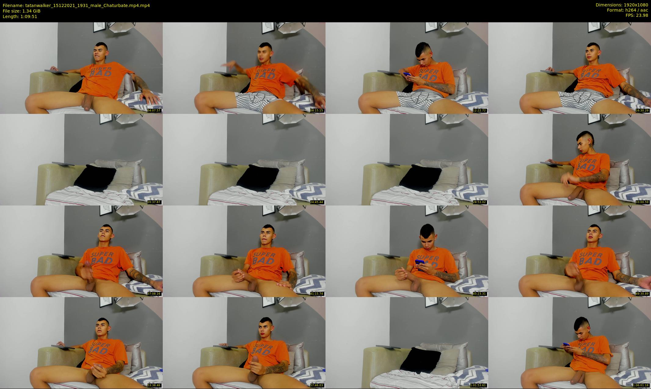 tatanwalker — 70 minute Chaturbate male cam show recording, 1080p, Dec 15, 2021