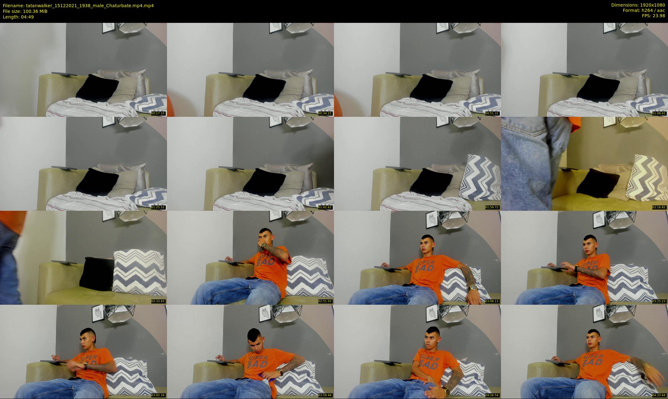 tatanwalker — 5 minute Chaturbate male cam show recording, 1080p, Dec 15, 2021