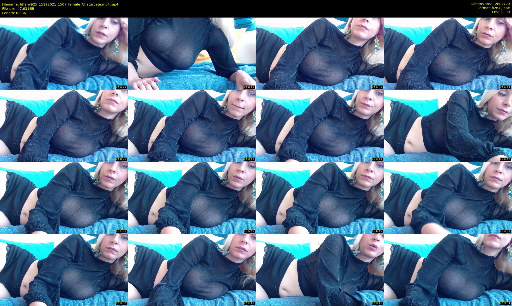 tiffany925 — 3 minute Chaturbate female cam show recording, 720p, Dec 15, 2021