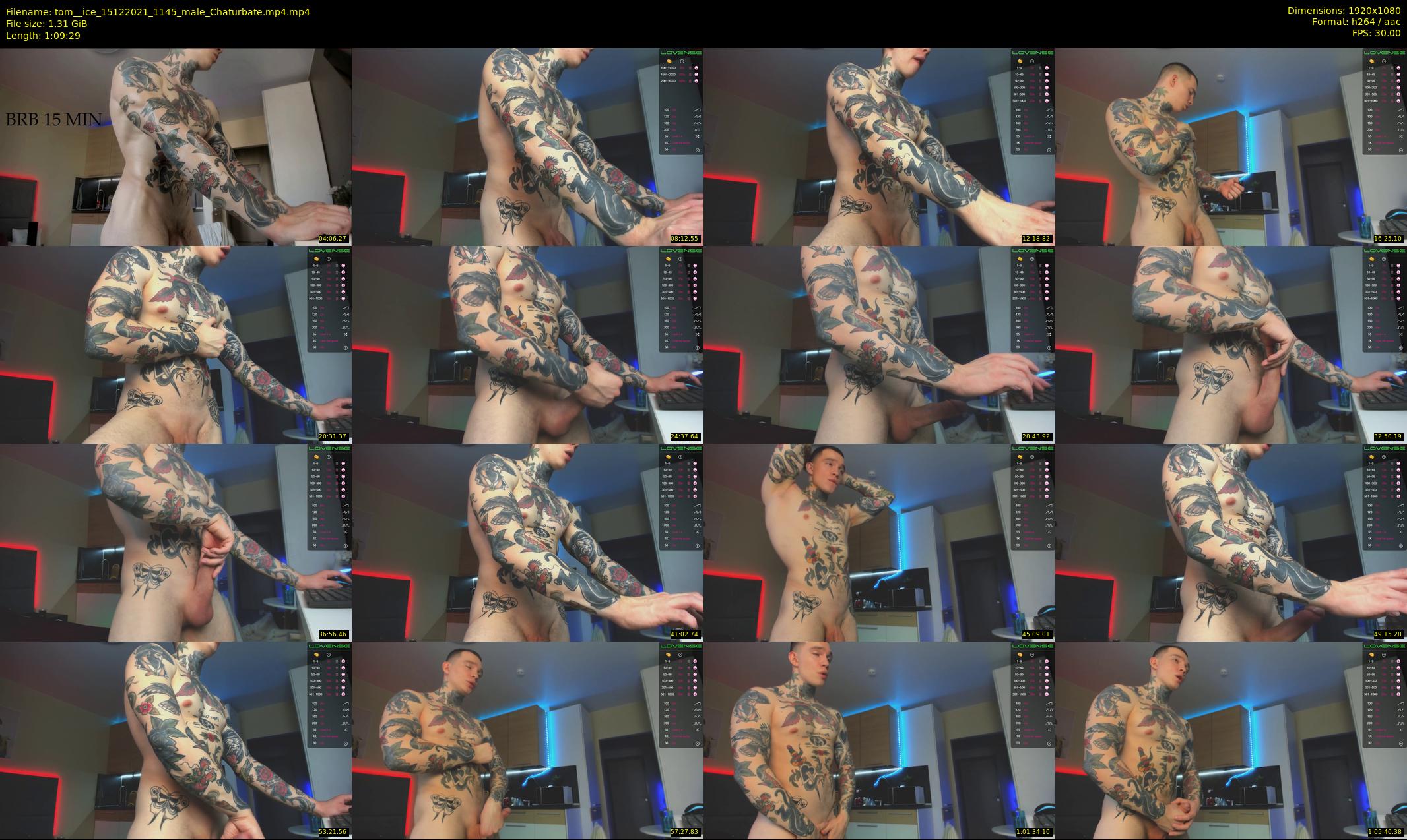 tom__ice — 70 minute Chaturbate male cam show recording, 1080p, Dec 15, 2021