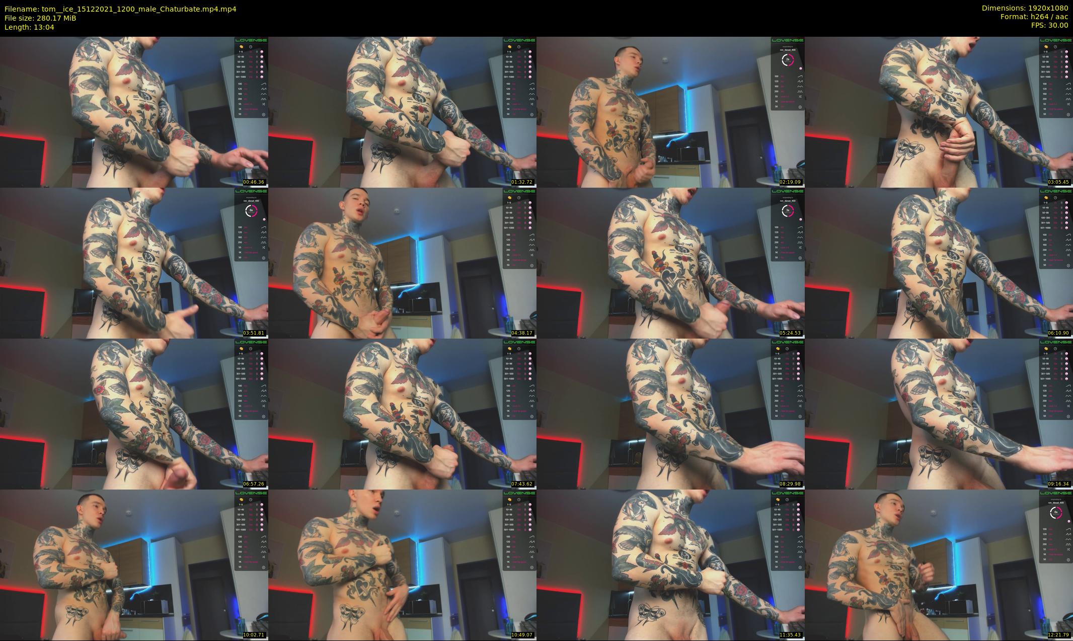 tom__ice — 14 minute Chaturbate male cam show recording, 1080p, Dec 15, 2021