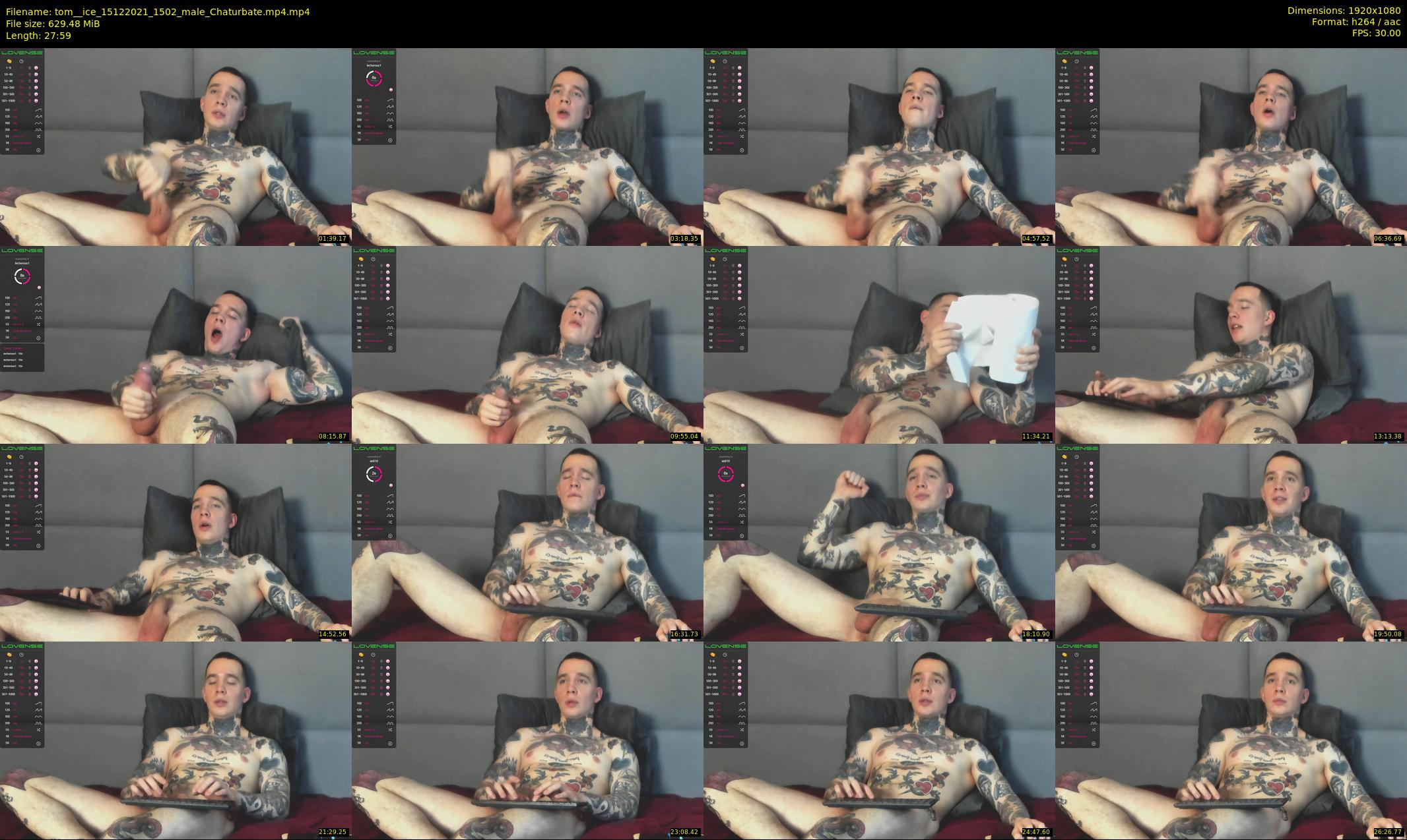 tom__ice — 28 minute Chaturbate male cam show recording, 1080p, Dec 15, 2021