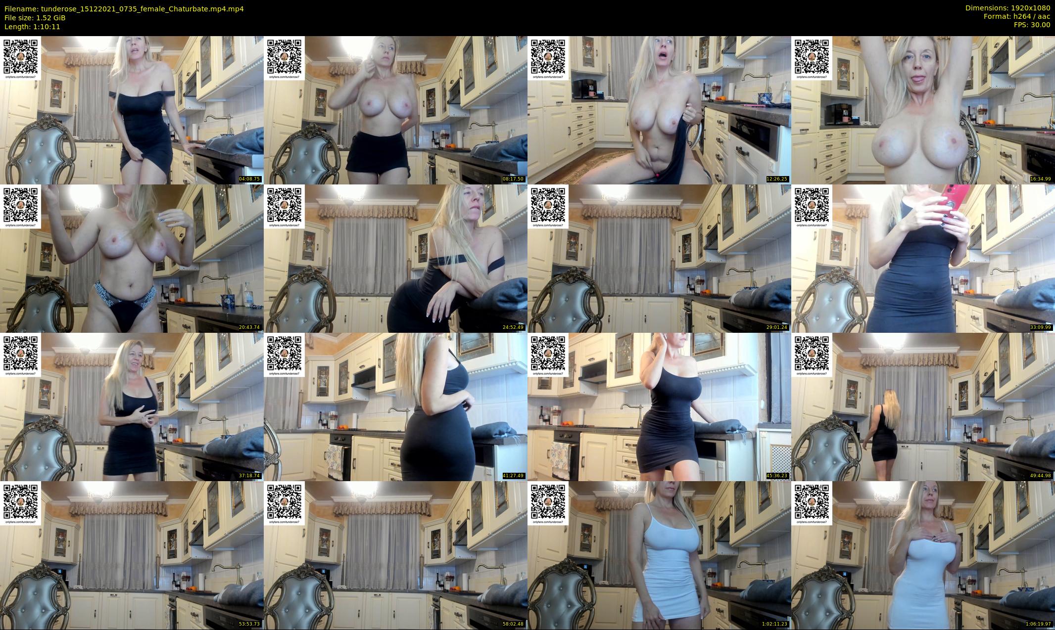 tunderose — 71 minute Chaturbate female cam show recording, 1080p, Dec 15, 2021