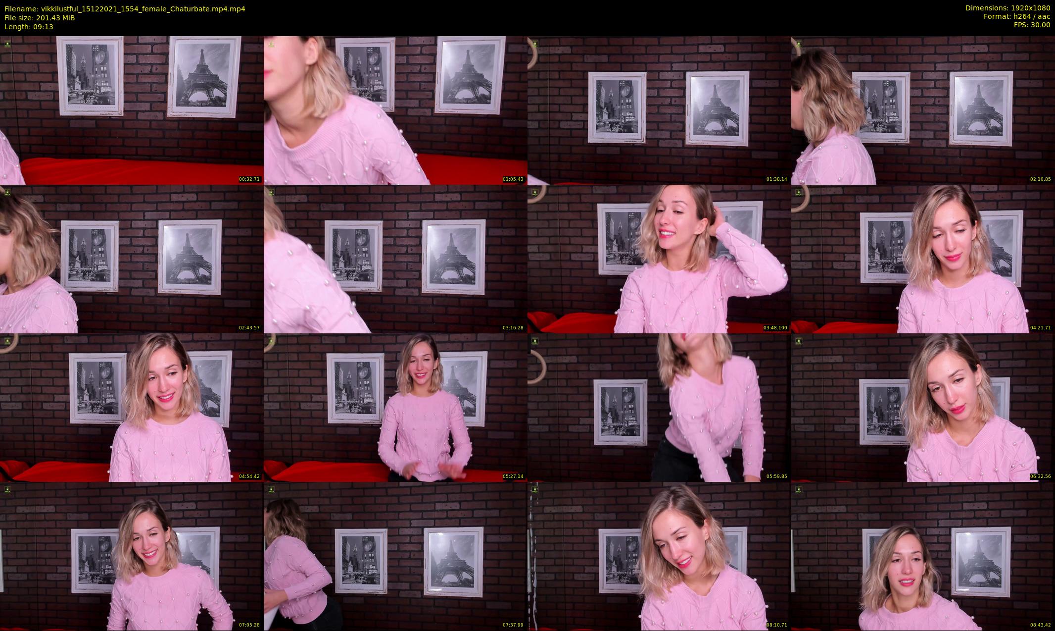 vikkilustful — 10 minute Chaturbate female cam show recording, 1080p, Dec 15, 2021