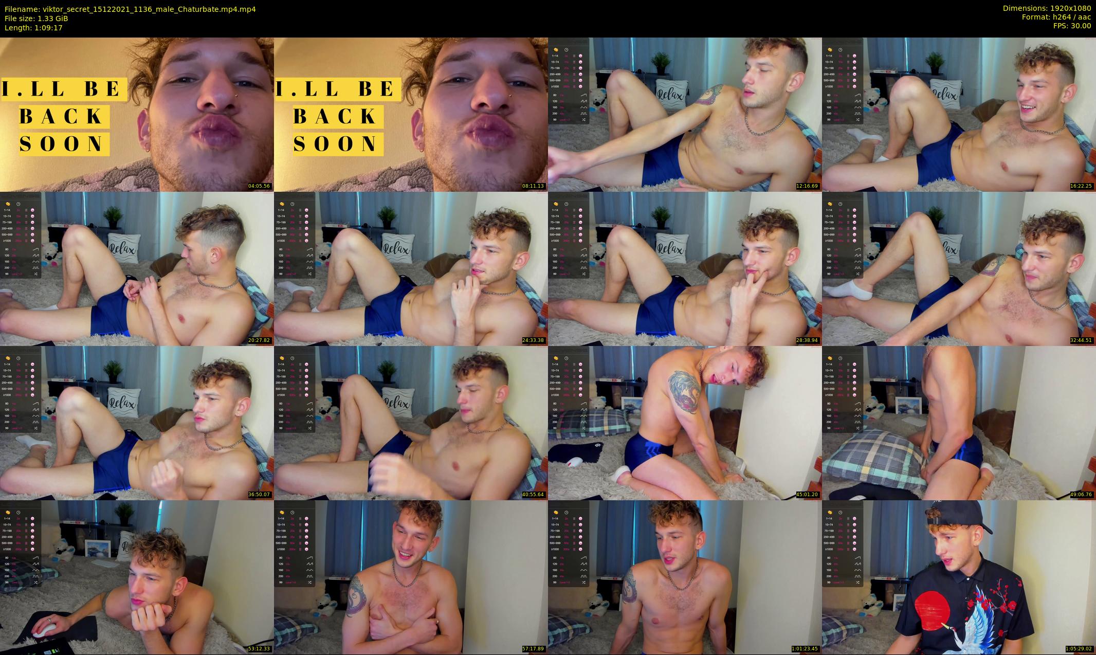 viktor_secret — 70 minute Chaturbate male cam show recording, 1080p, Dec 15, 2021