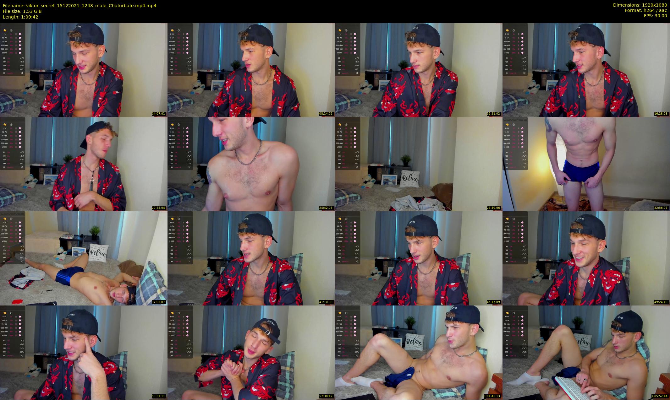 viktor_secret — 70 minute Chaturbate male cam show recording, 1080p, Dec 15, 2021