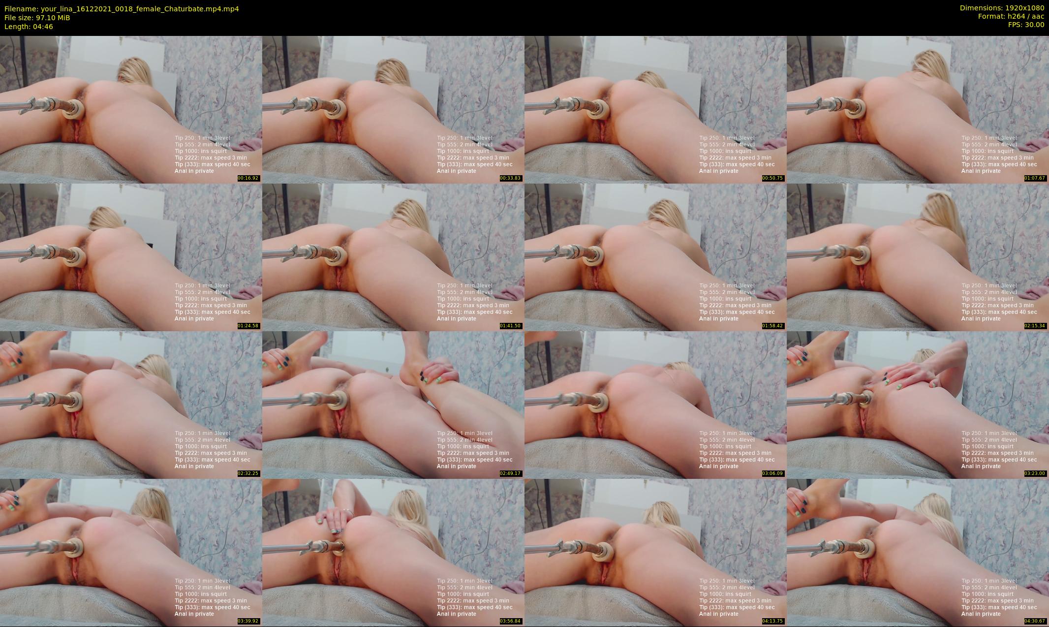 your_lina — 5 minute Chaturbate female cam show recording, 1080p, Dec 16, 2021