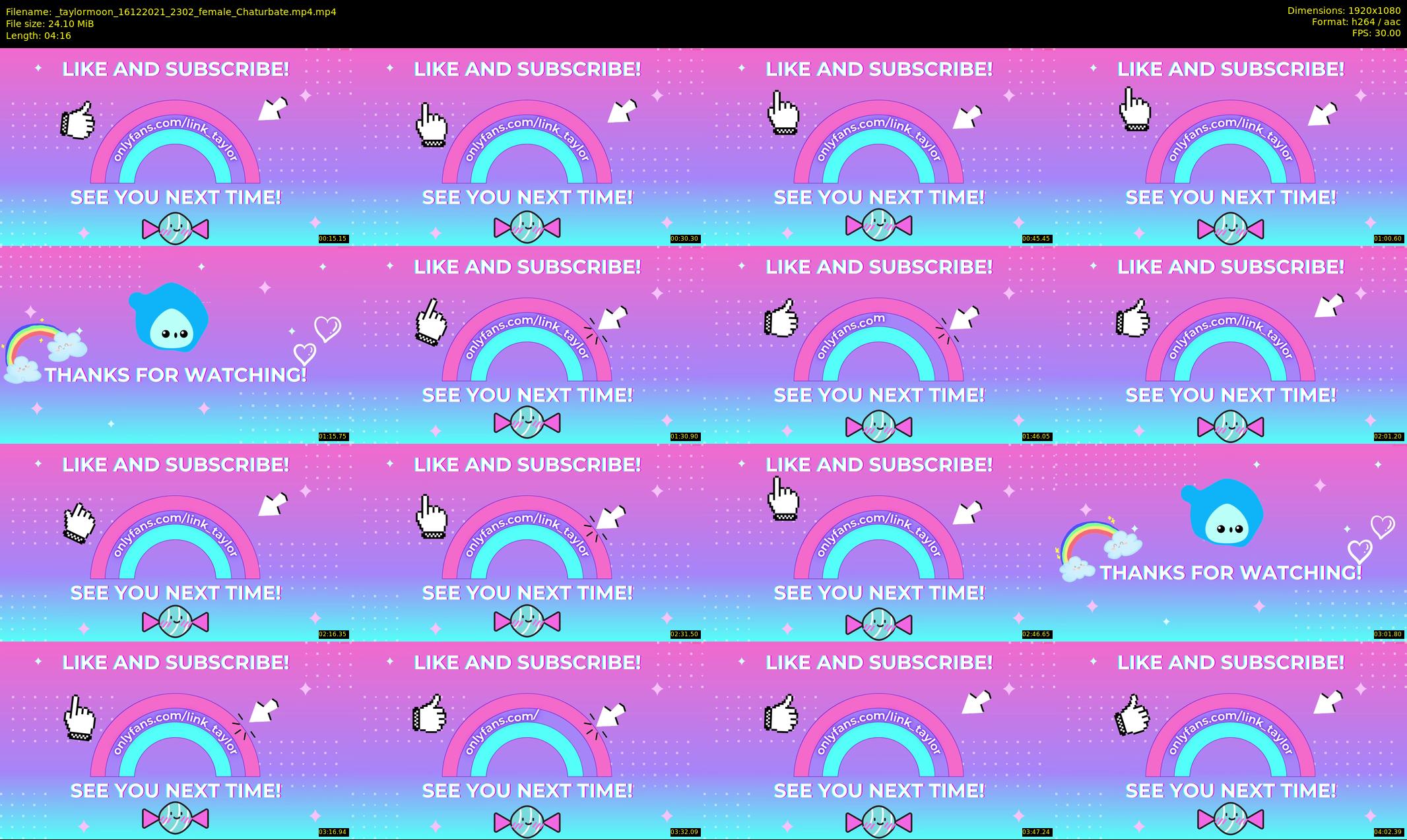 _taylormoon — 5 minute Chaturbate female cam show recording, 1080p, Dec 16, 2021