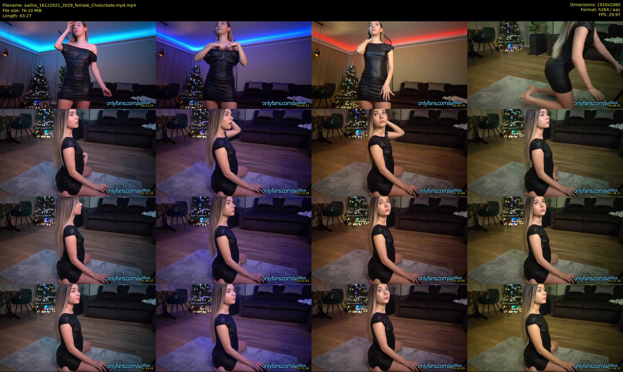 aalliss — 4 minute Chaturbate female cam show recording, 1080p, Dec 16, 2021