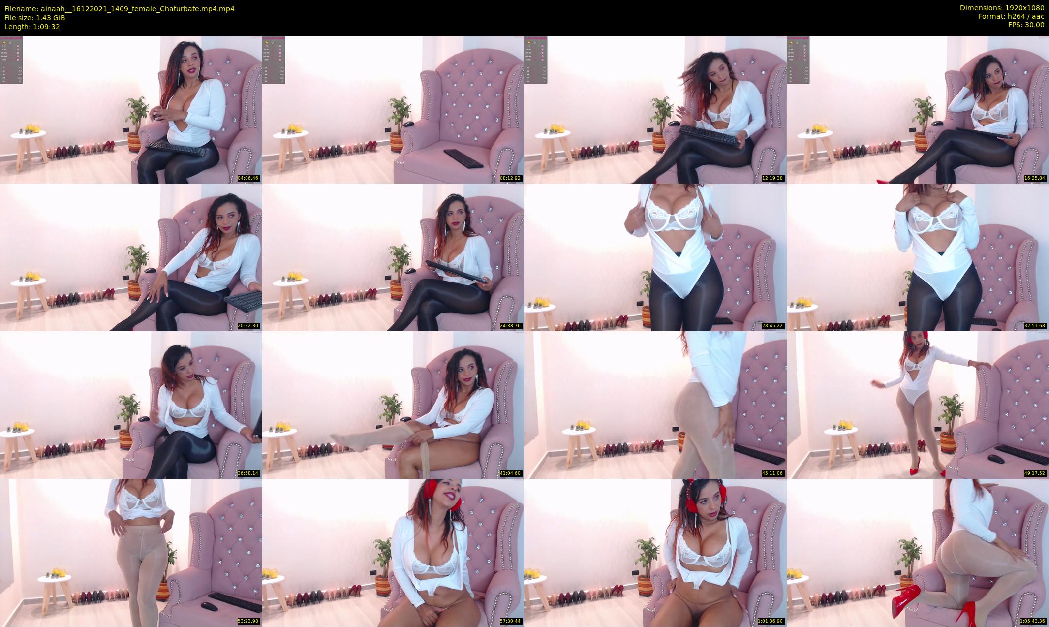 ainaah_ — 70 minute Chaturbate female cam show recording, 1080p, Dec 16, 2021
