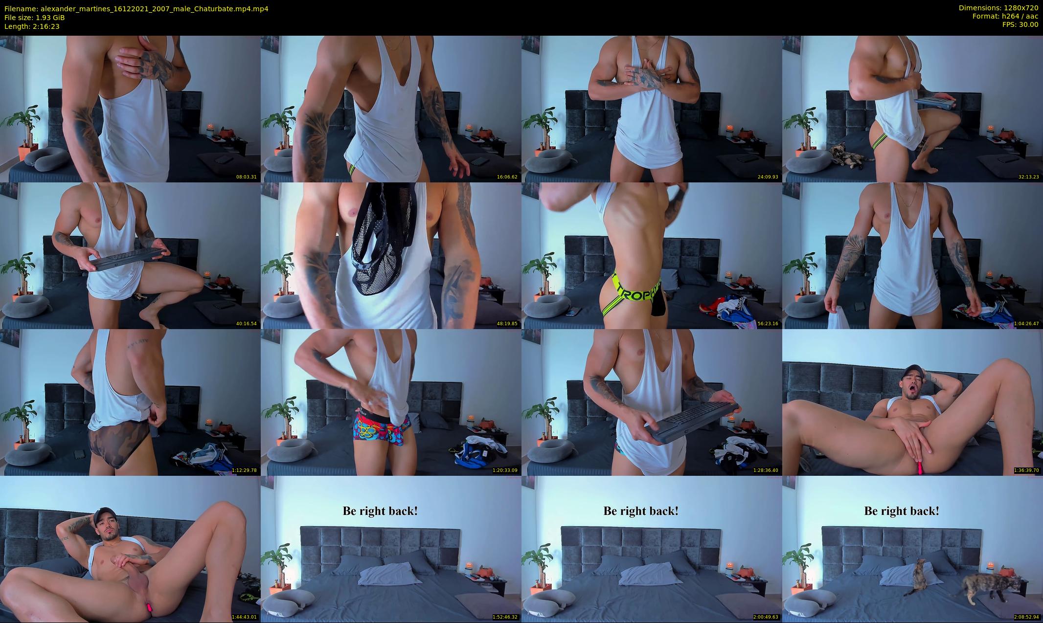 alexander_martines — 137 minute Chaturbate male cam show recording, 720p, Dec 16, 2021