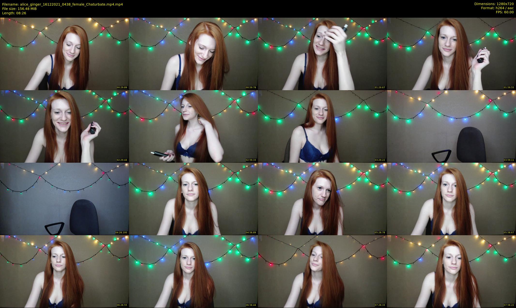 alice_ginger — 9 minute Chaturbate female cam show recording, 720p, Dec 16, 2021