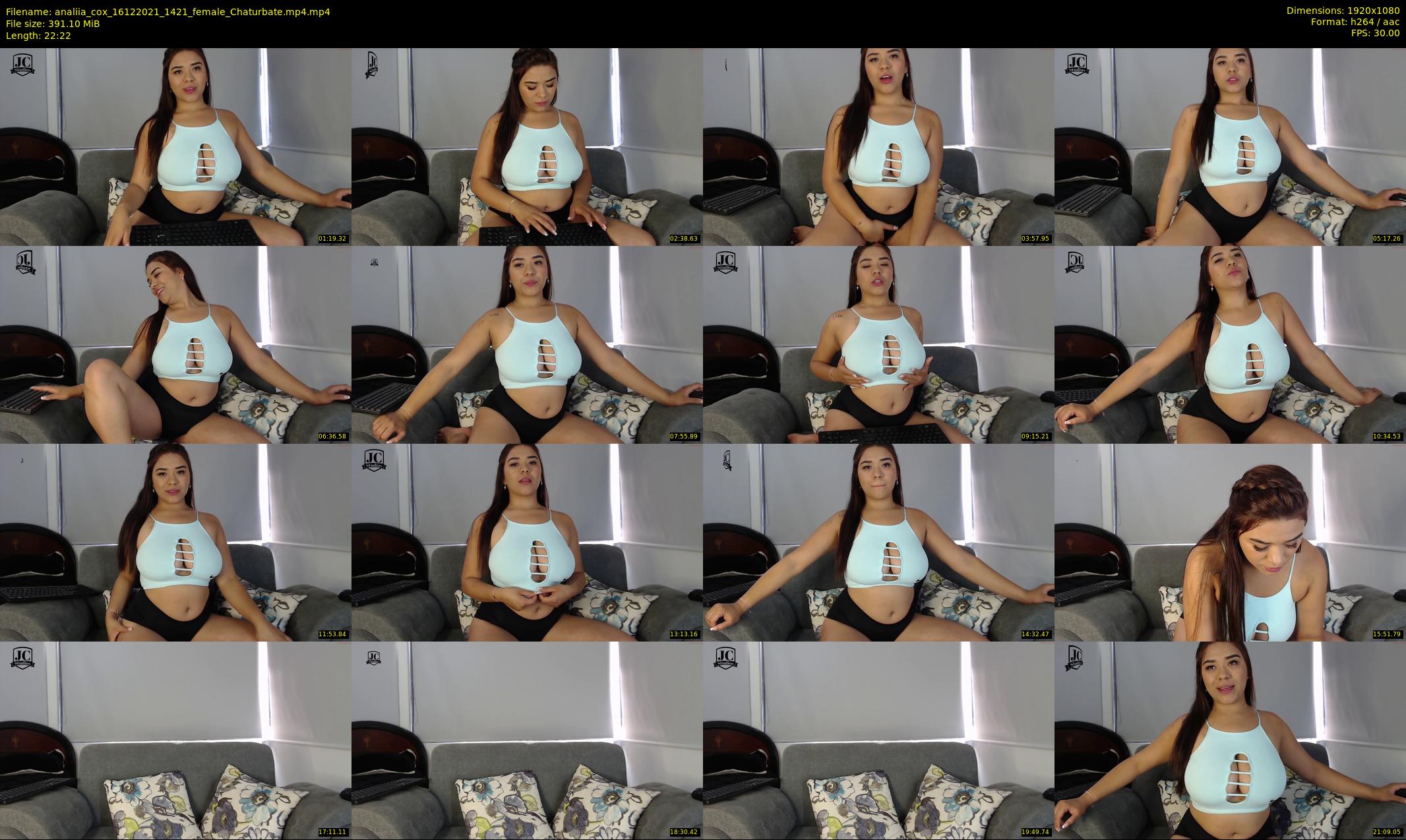 analiia_cox — 23 minute Chaturbate female cam show recording, 1080p, Dec 16, 2021