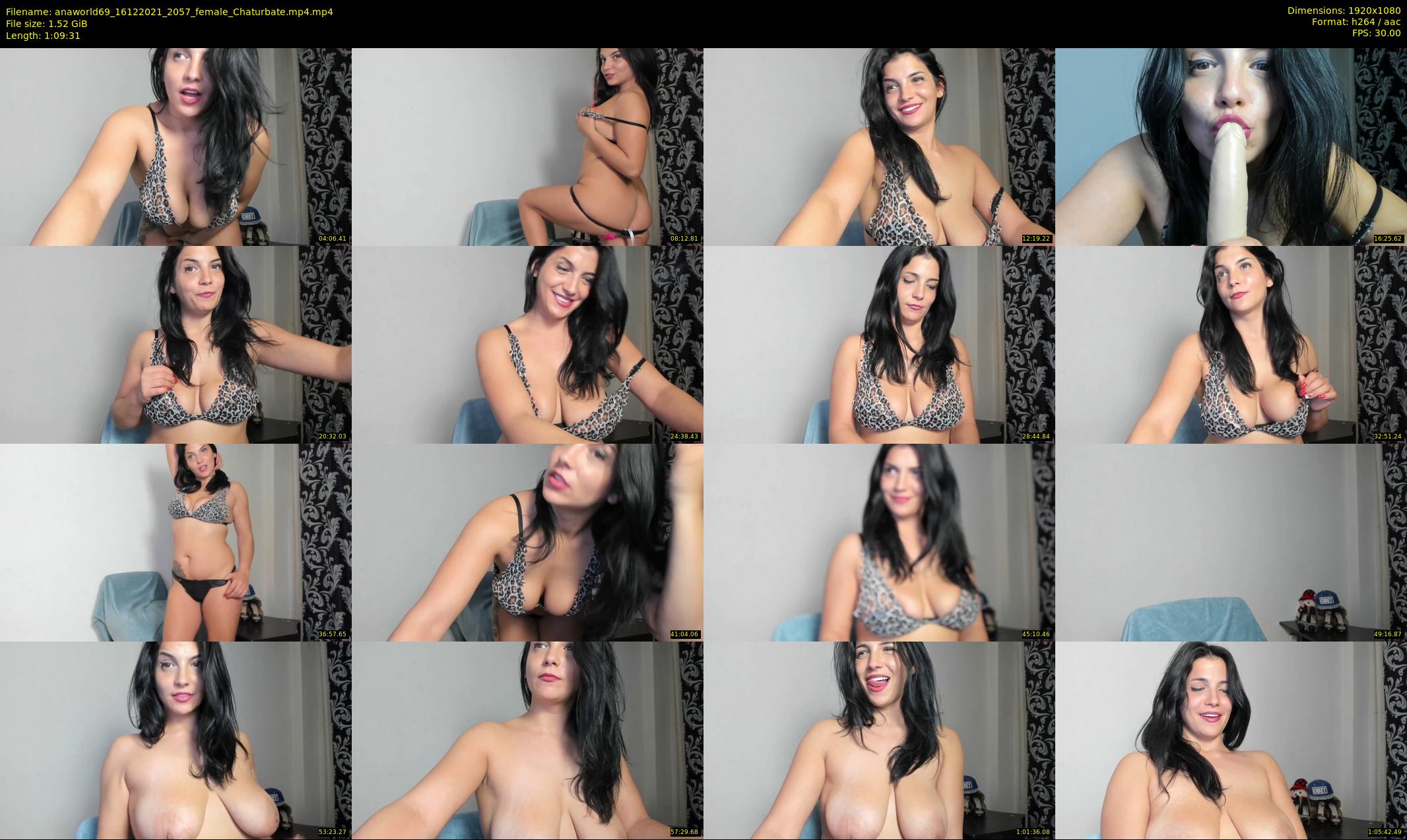 anaworld69 — 70 minute Chaturbate female cam show recording, 1080p, Dec 16, 2021