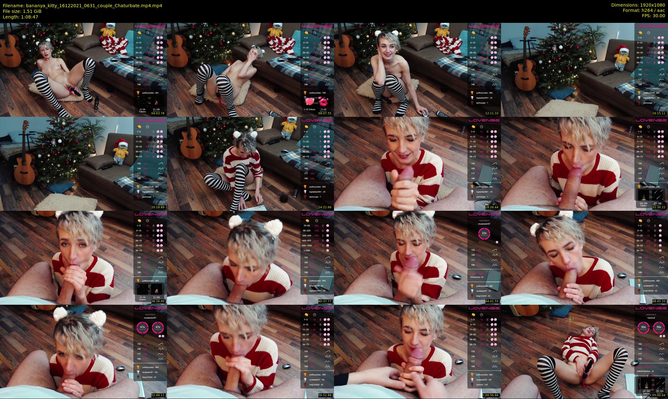 bananya_kitty — 69 minute Chaturbate couple cam show recording, 1080p, Dec 16, 2021