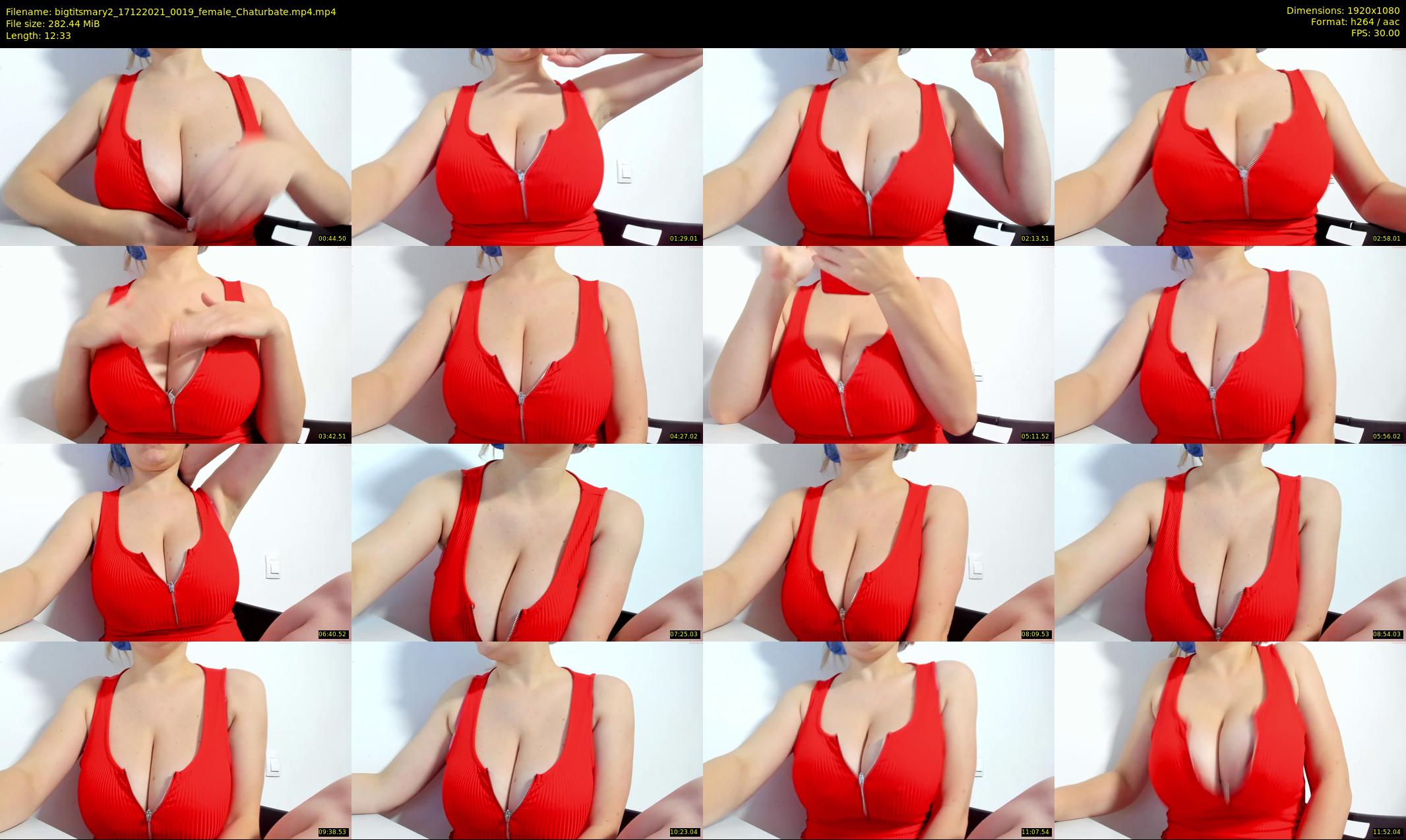 bigtitsmary2 — 13 minute Chaturbate female cam show recording, 1080p, Dec 17, 2021