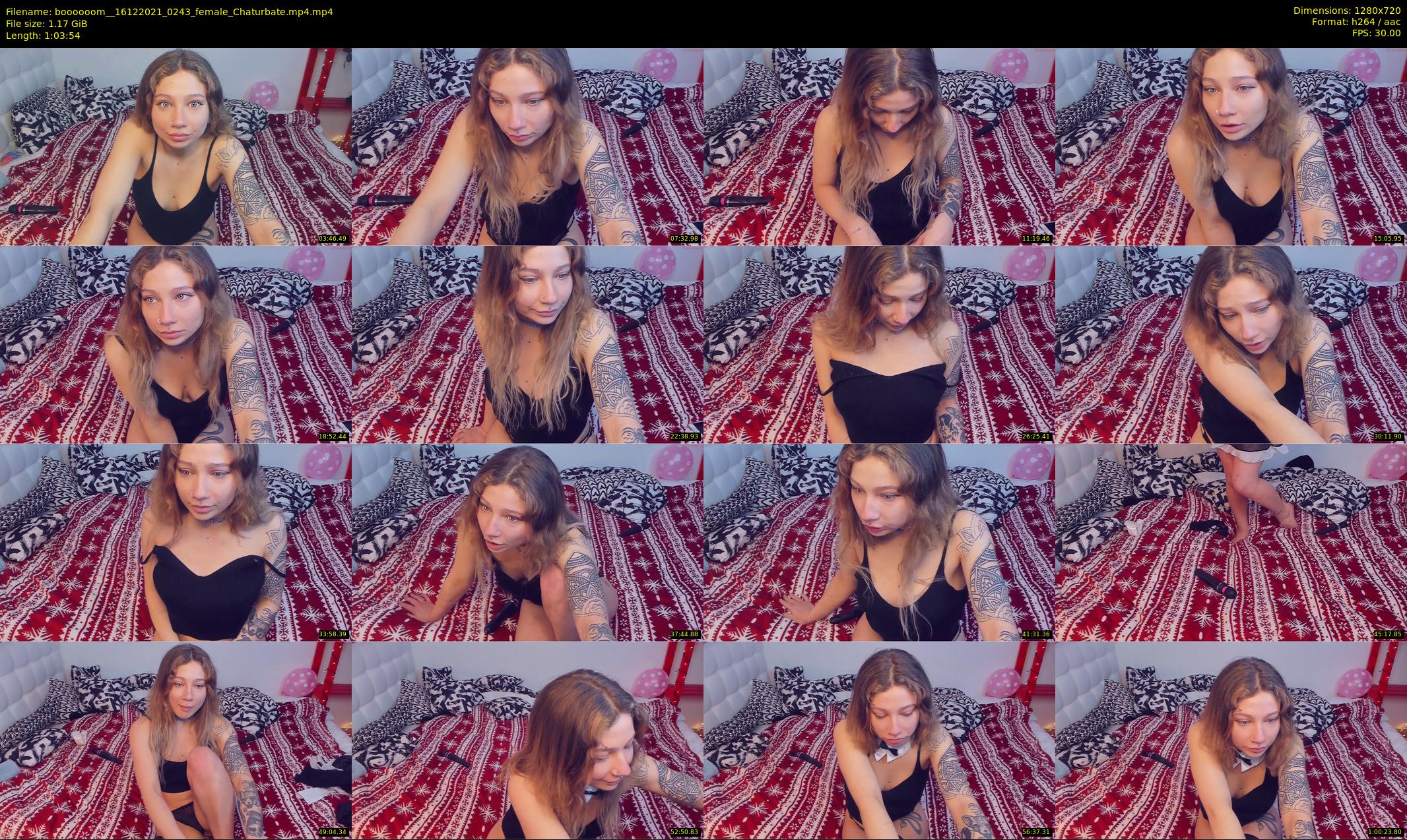 boooooom_ — 64 minute Chaturbate female cam show recording, 720p, Dec 16, 2021