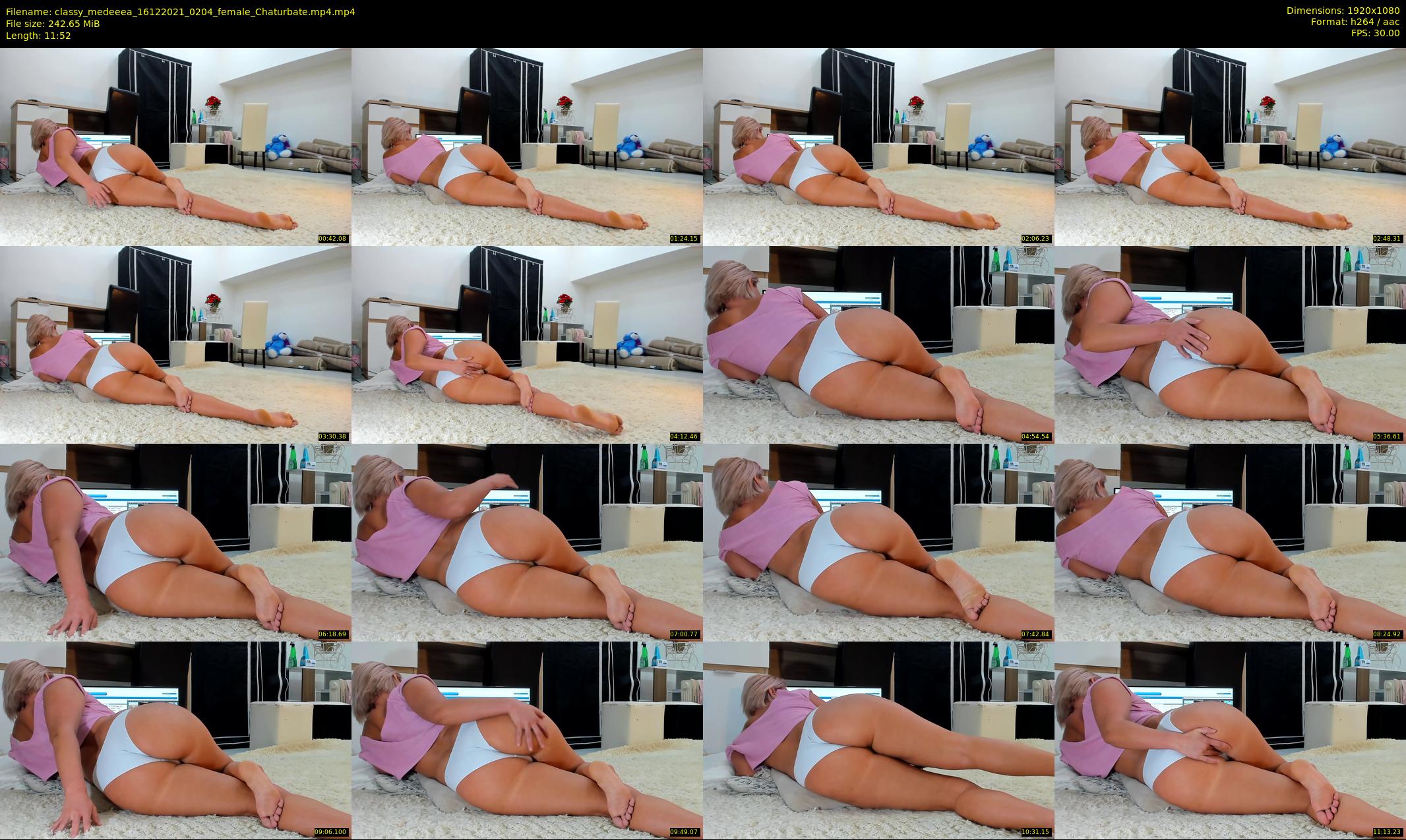 classy_medeeea — 12 minute Chaturbate female cam show recording, 1080p, Dec 16, 2021