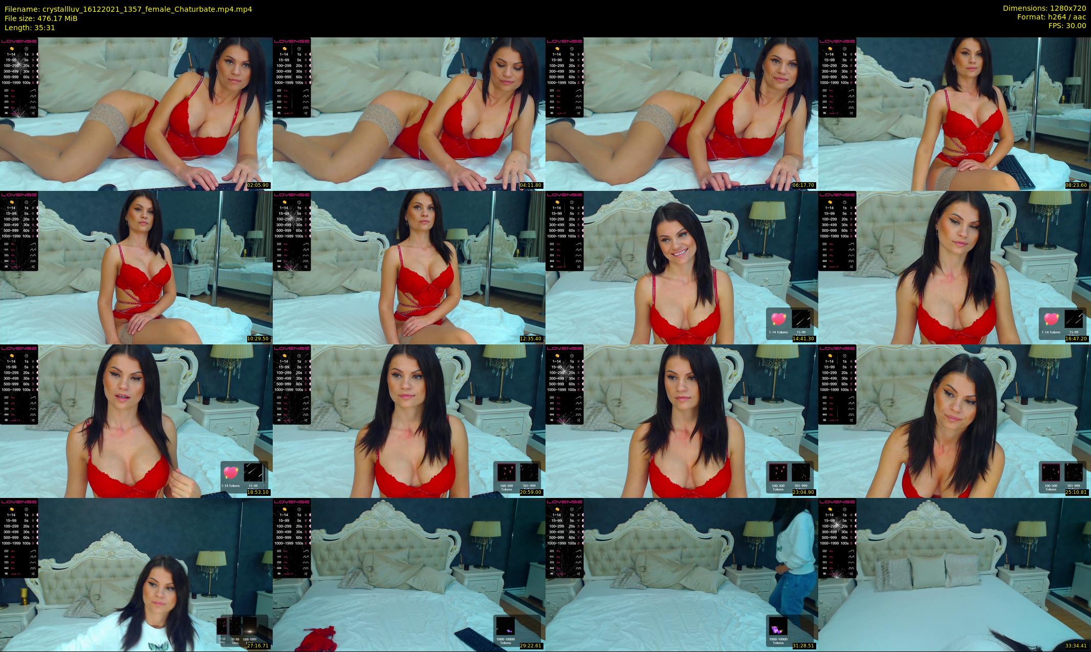 crystallluv — 36 minute Chaturbate female cam show recording, 720p, Dec 16, 2021