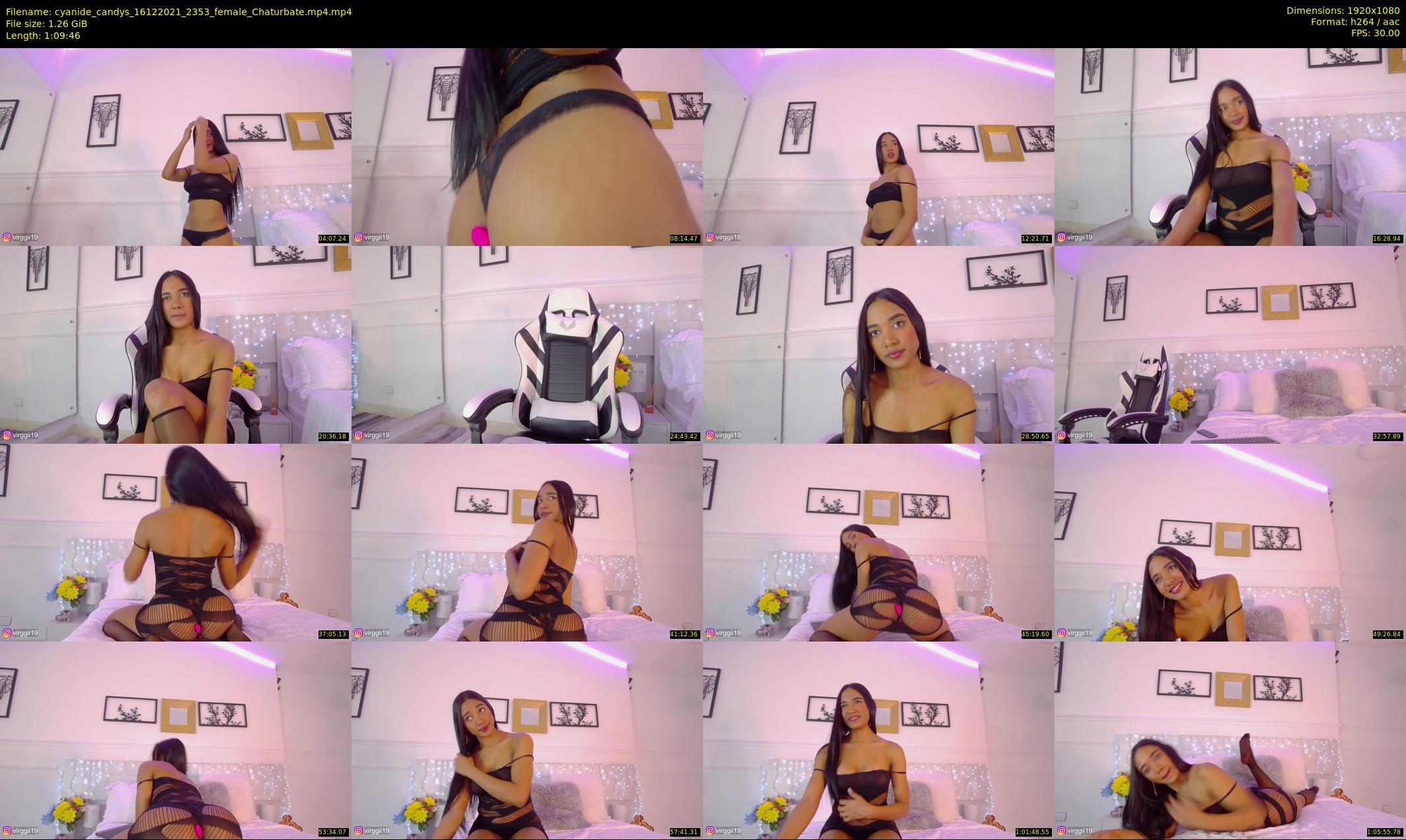 cyanide_candys — 70 minute Chaturbate female cam show recording, 1080p, Dec 16, 2021