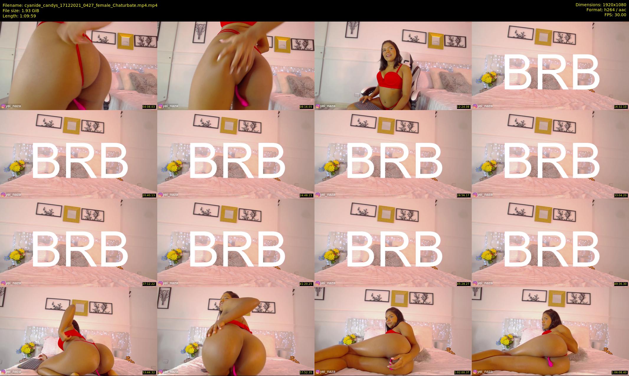 cyanide_candys — 70 minute Chaturbate female cam show recording, 1080p, Dec 17, 2021