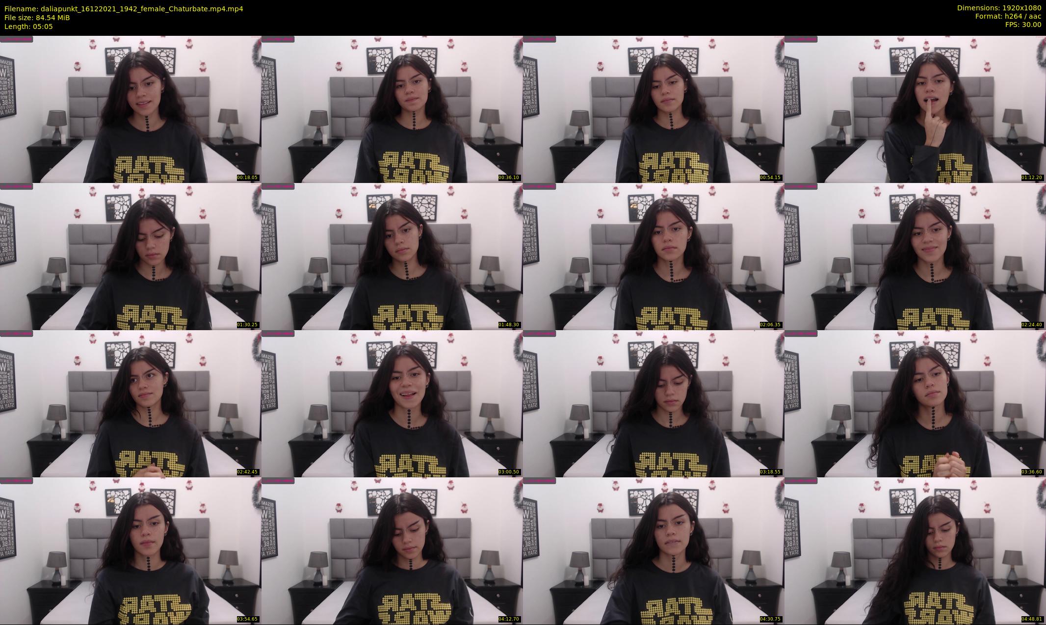 daliapunkt — 6 minute Chaturbate female cam show recording, 1080p, Dec 16, 2021