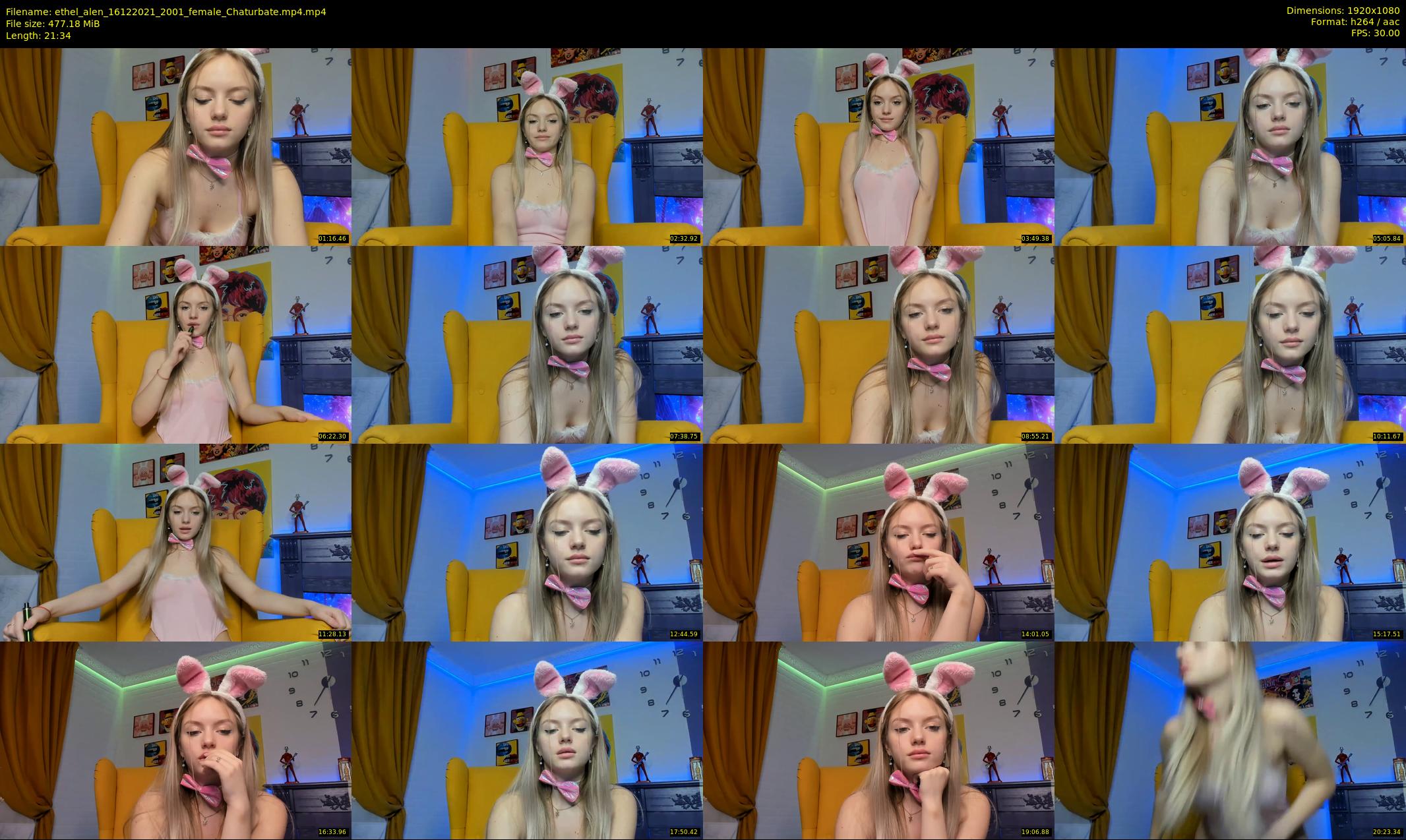 ethel_alen — 22 minute Chaturbate female cam show recording, 1080p, Dec 16, 2021