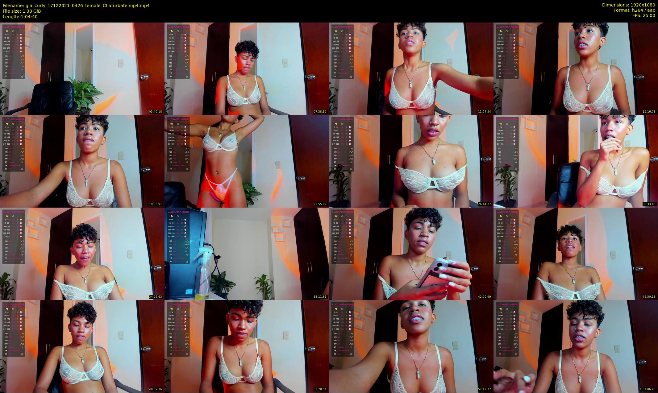 gia_curly — 65 minute Chaturbate female cam show recording, 1080p, Dec 17, 2021
