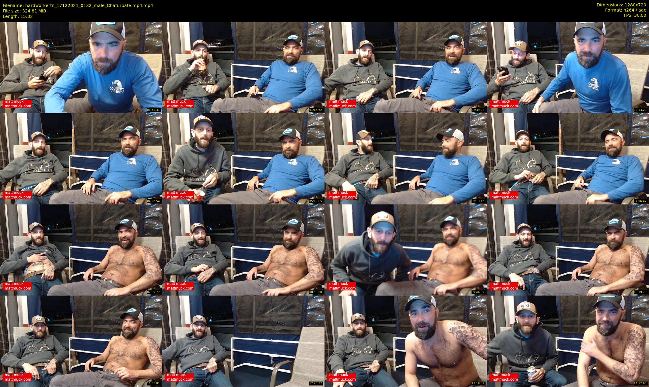 hardworkertn — 16 minute Chaturbate male cam show recording, 720p, Dec 17, 2021