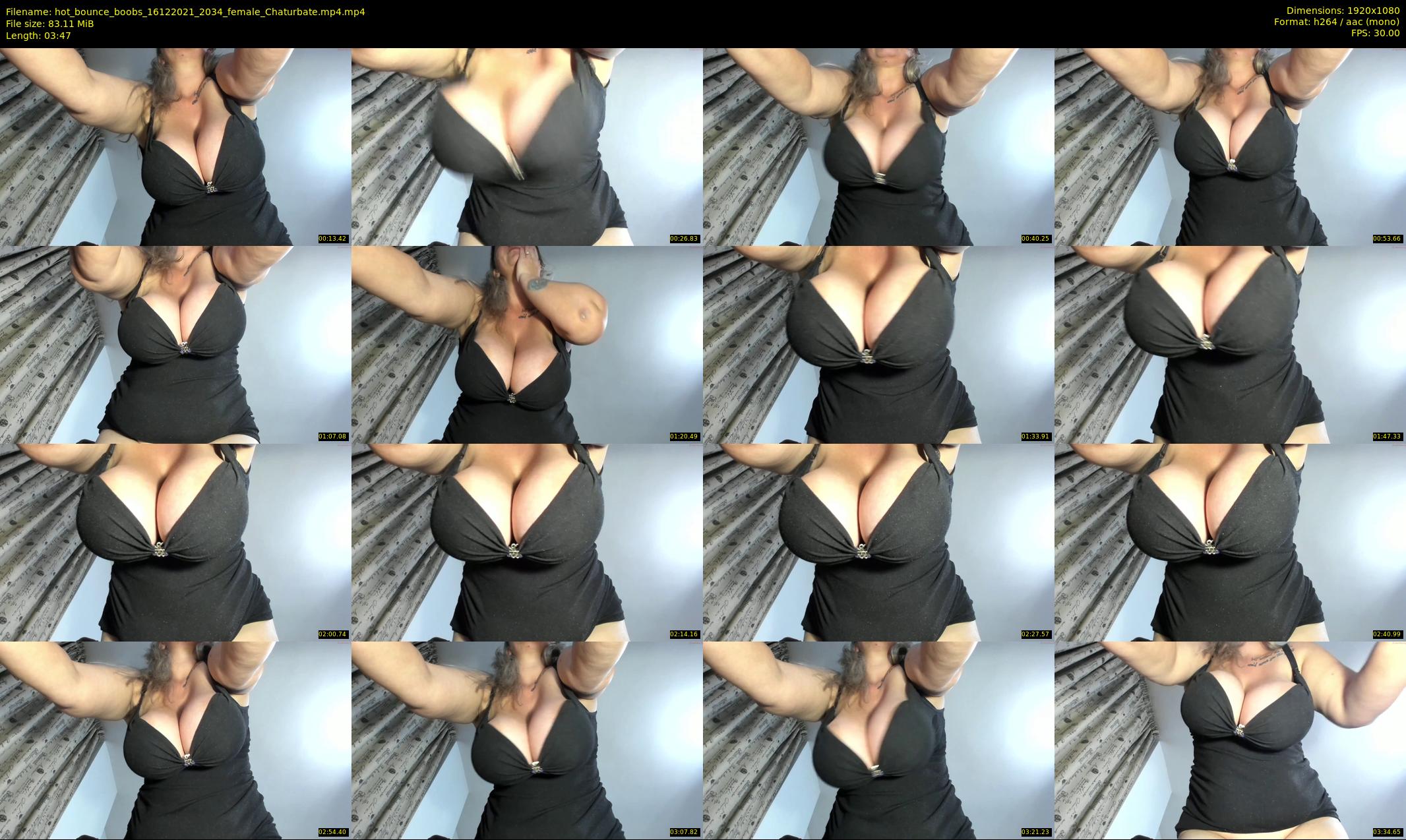 hot_bounce_boobs — 4 minute Chaturbate female cam show recording, 1080p, Dec 16, 2021