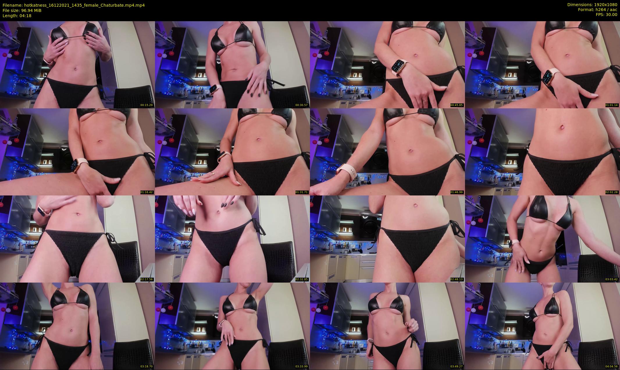 hotkatness — 5 minute Chaturbate female cam show recording, 1080p, Dec 16, 2021